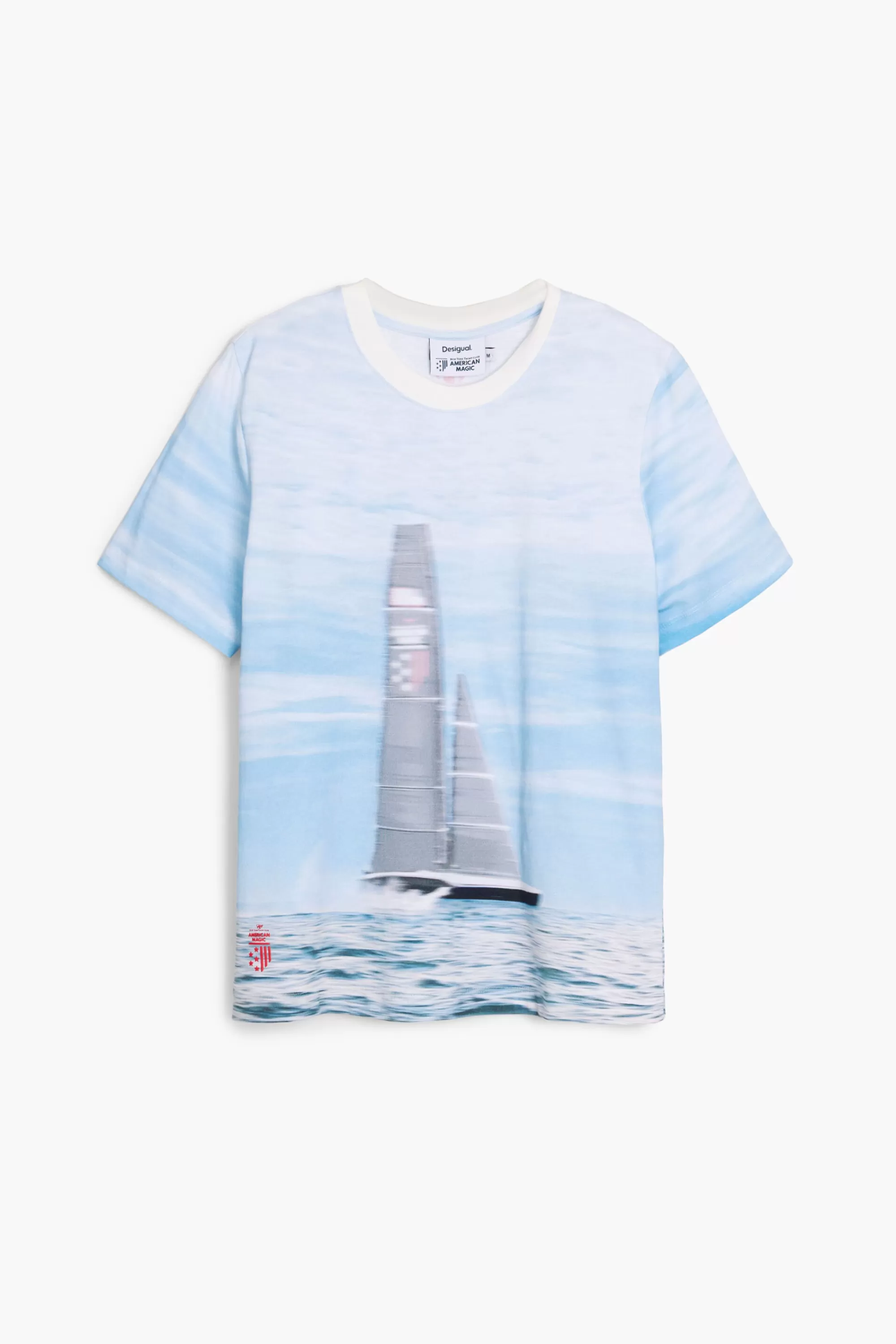 Desigual Shirts And Blouses | T-shirts>American Magic Sailboat T-shirt