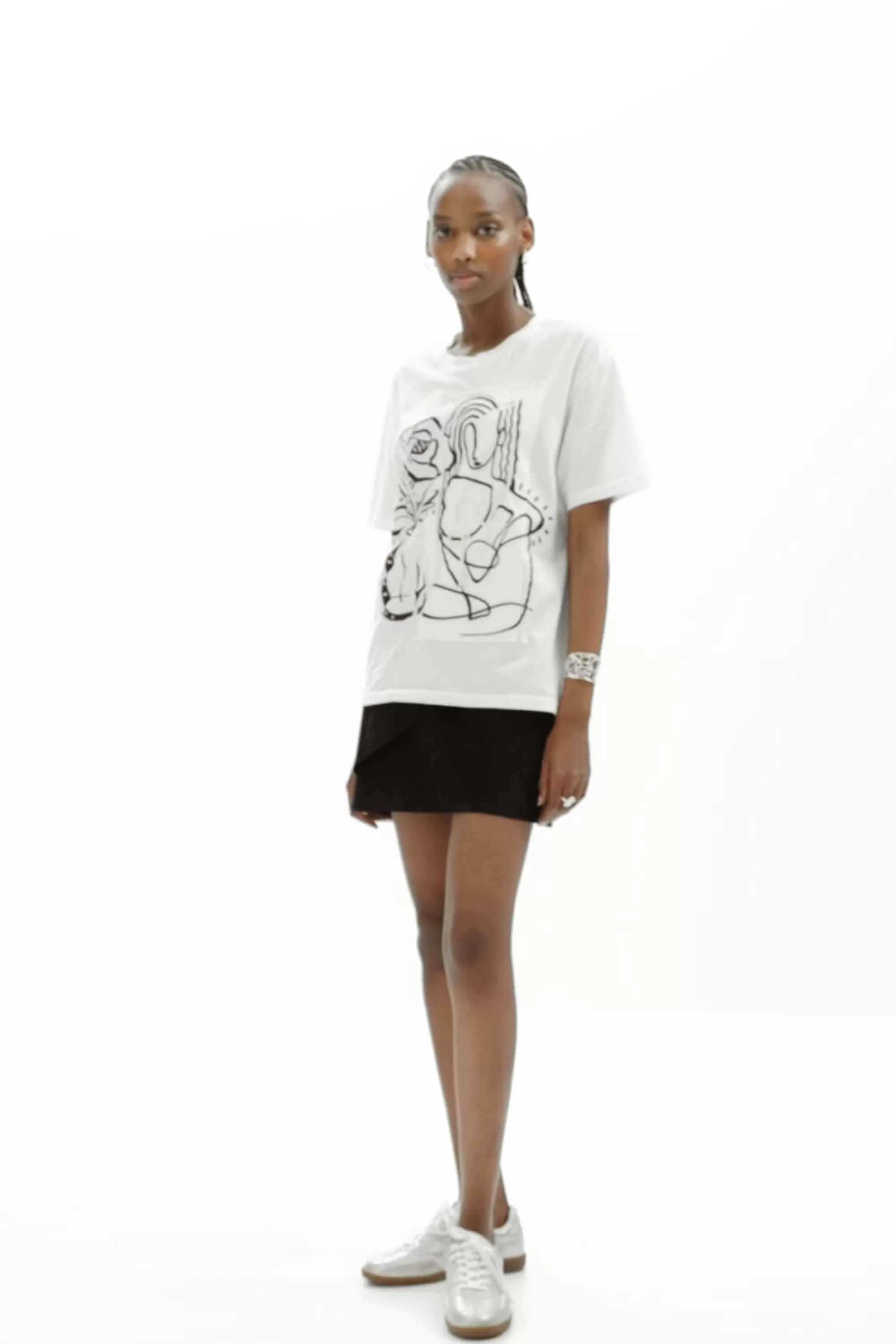 Desigual Shirts And Blouses | T-shirts>Arty illustration T-shirt