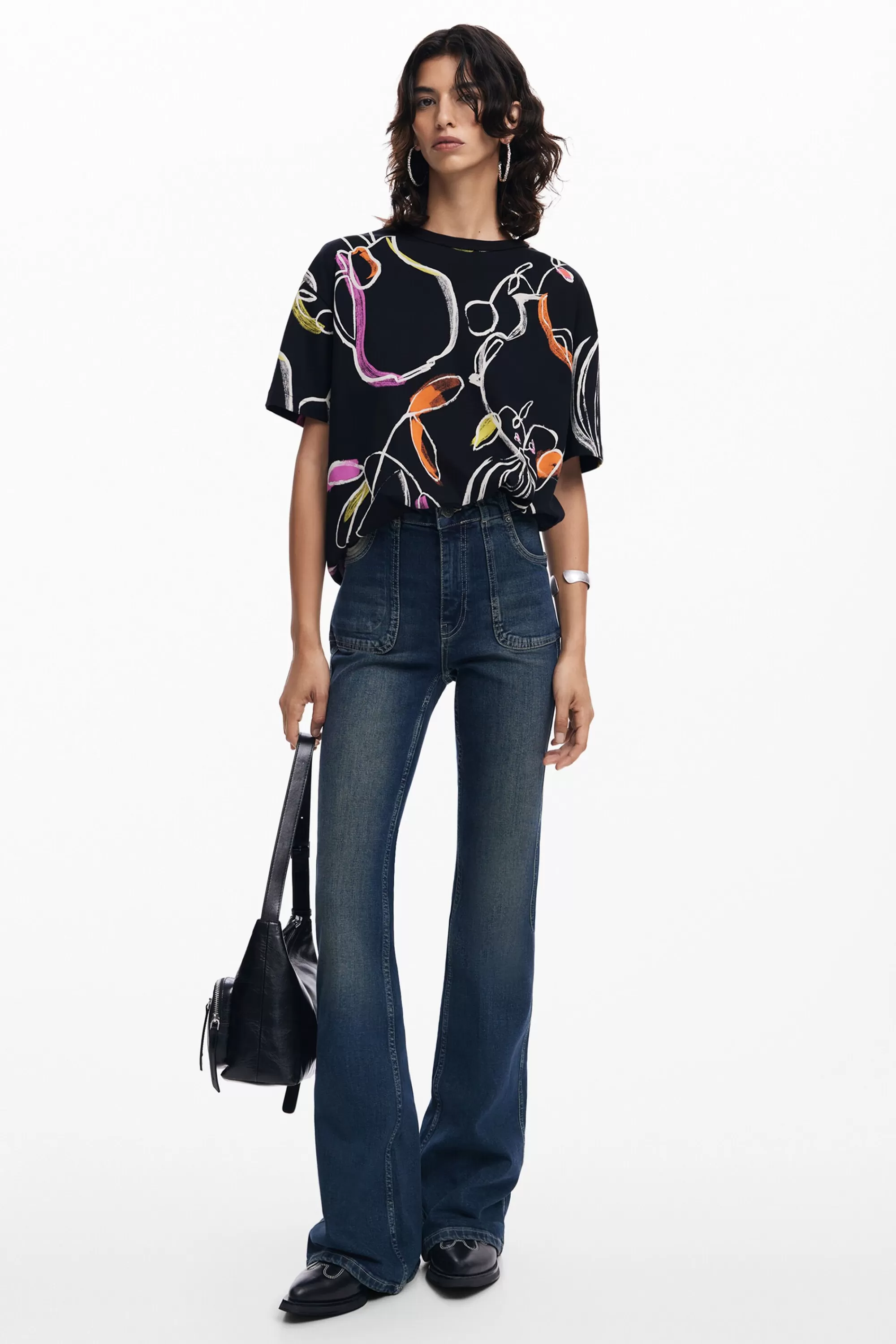 Desigual Shirts And Blouses | T-shirts>Arty T-shirt