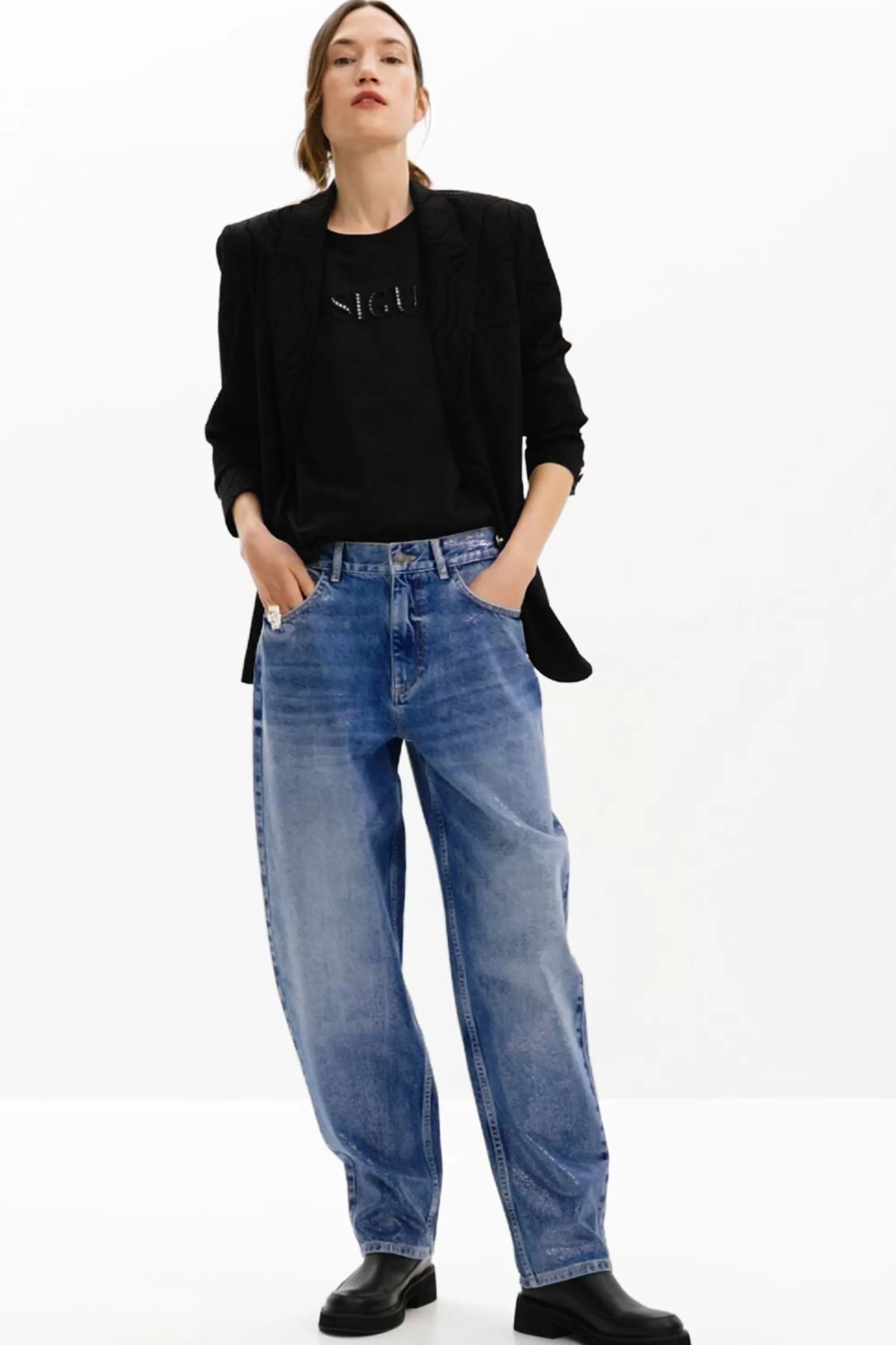 Desigual Jeans | Pants>Balloon denim jeans