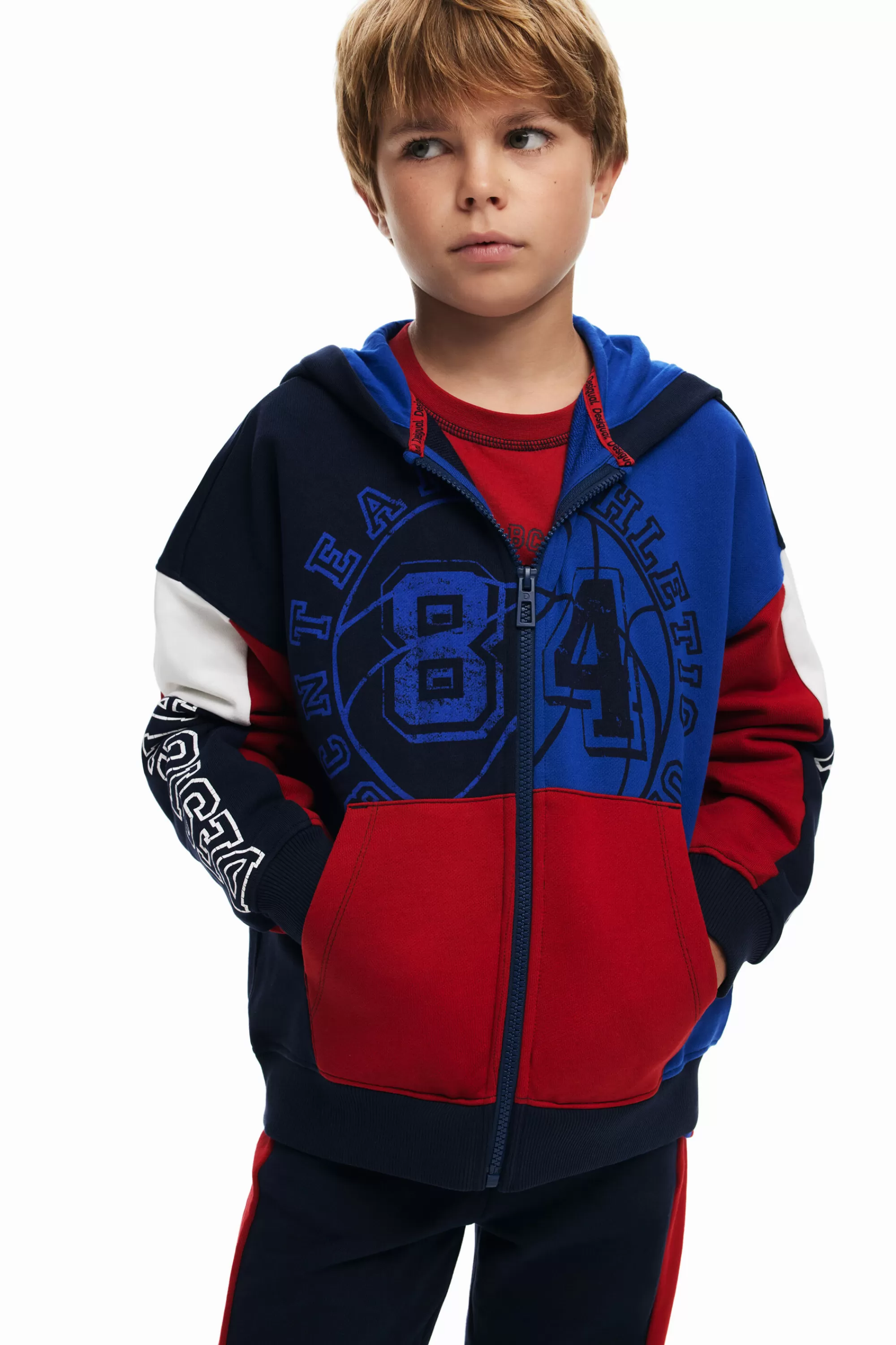 Desigual Sweaters & Sweatshirts>Basketball-style sweatshirt