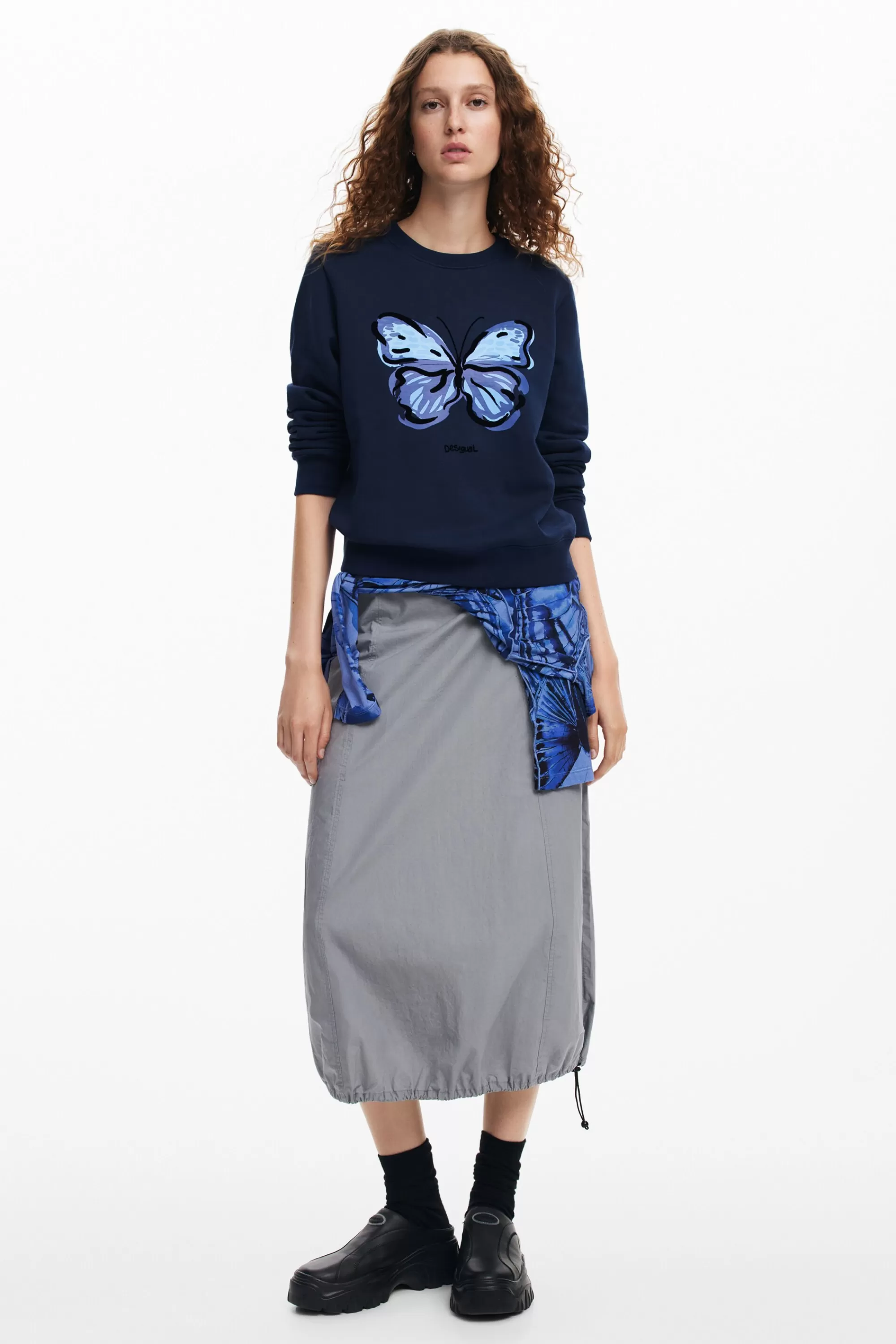 Desigual Sweatshirts | Sweaters>Butterfly sweatshirt