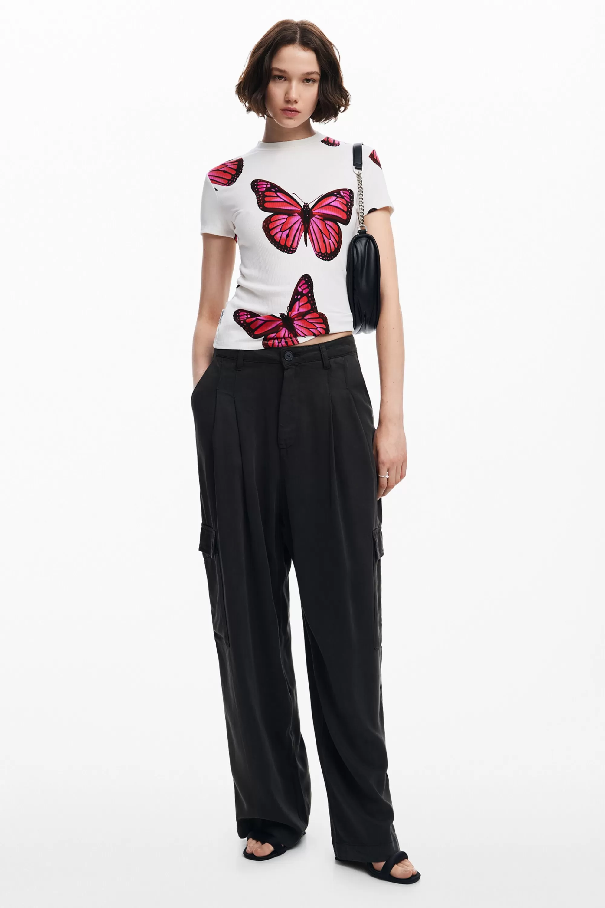 Desigual Knitwear | Shirts And Blouses>Butterfly T-shirt