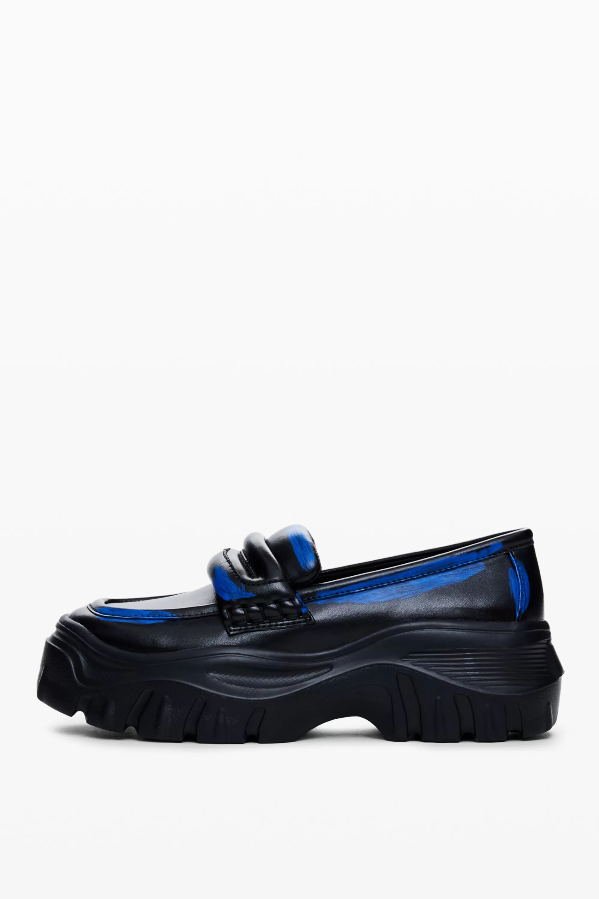 Desigual Shoes>Chunky leather loafers