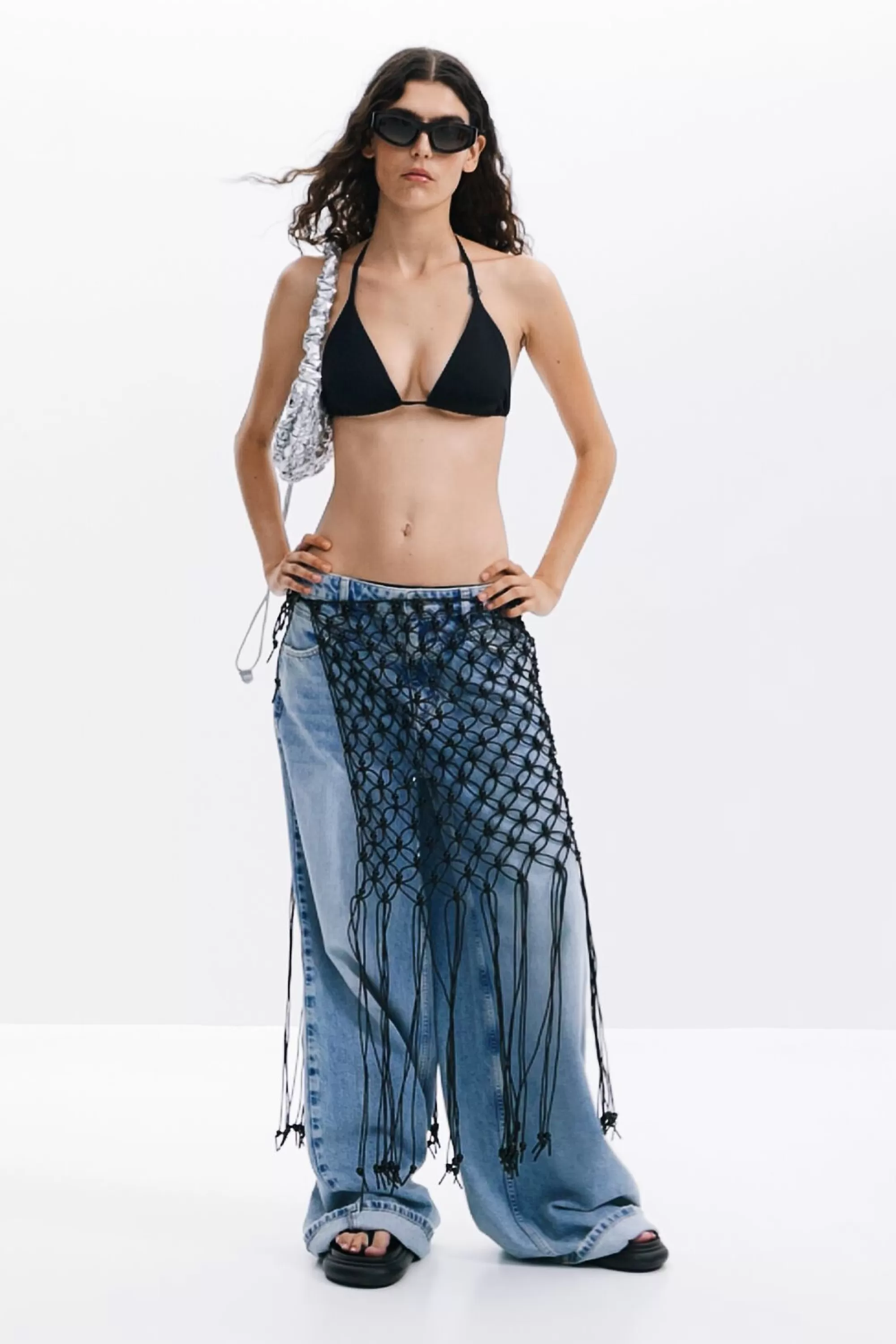 Desigual Scarves And Scarf | Skirts And Shorts>Crochet sarong