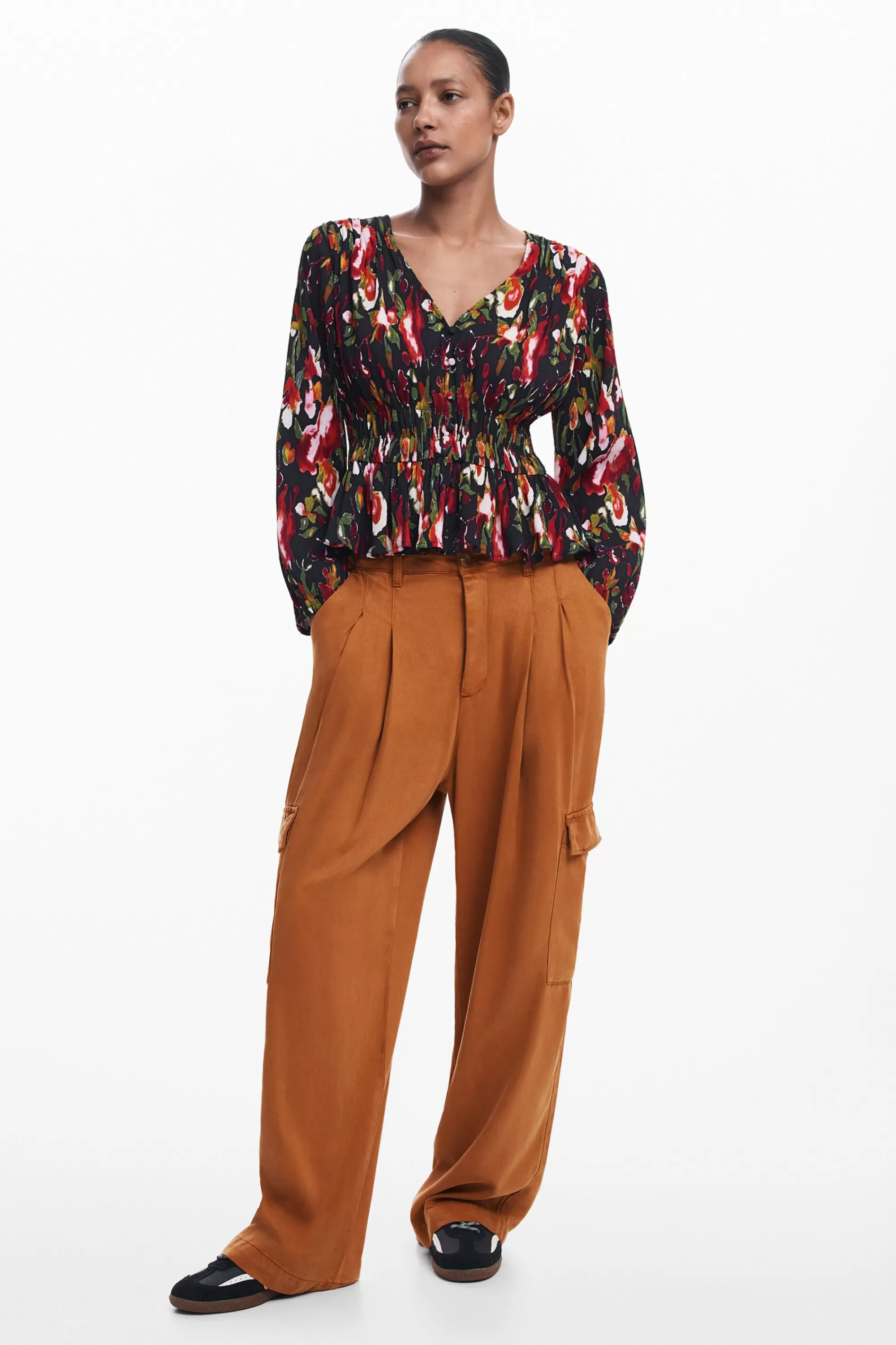 Desigual Shirts And Blouses>Floral blouse