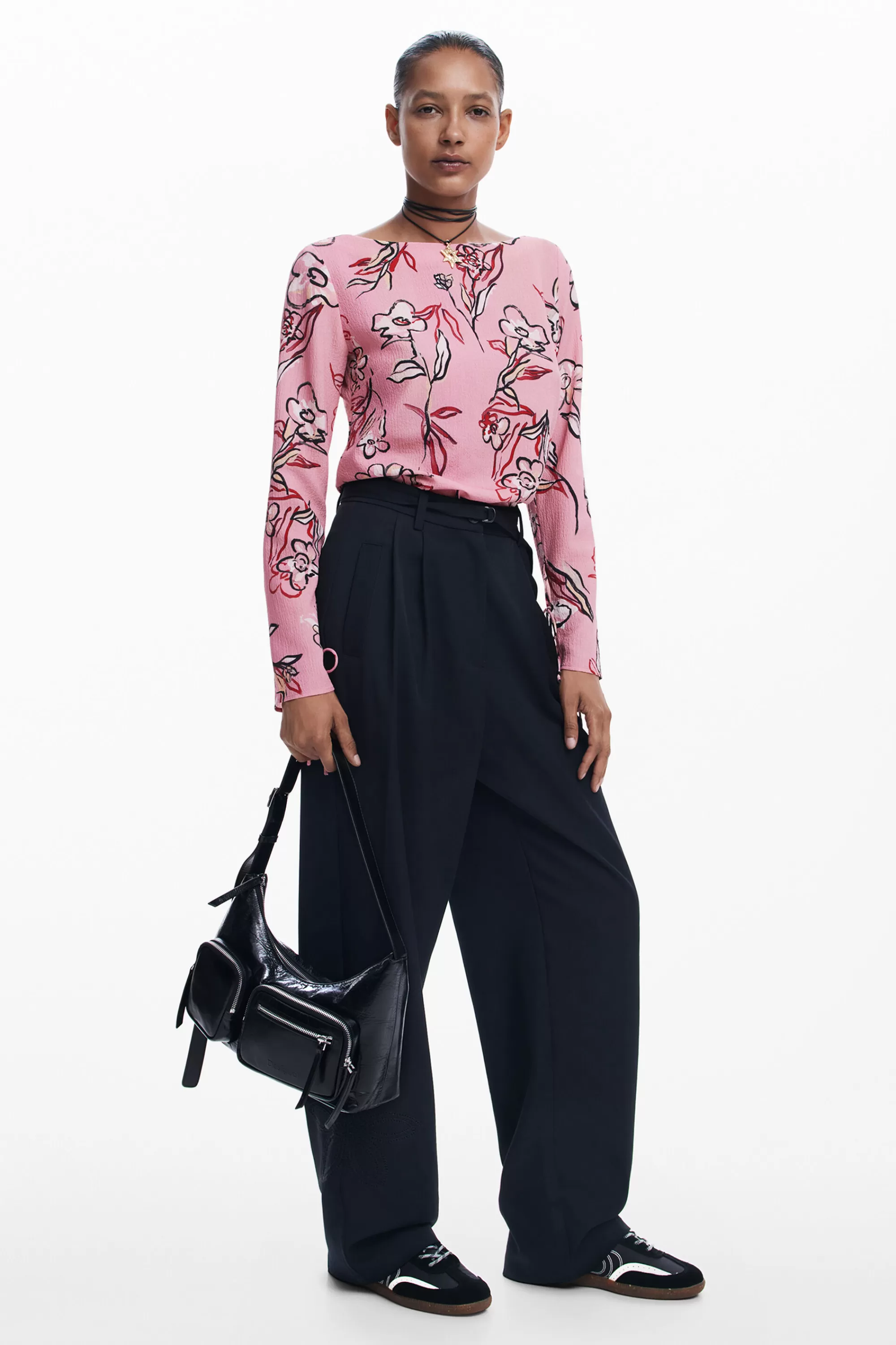 Desigual Shirts And Blouses>Floral blouse