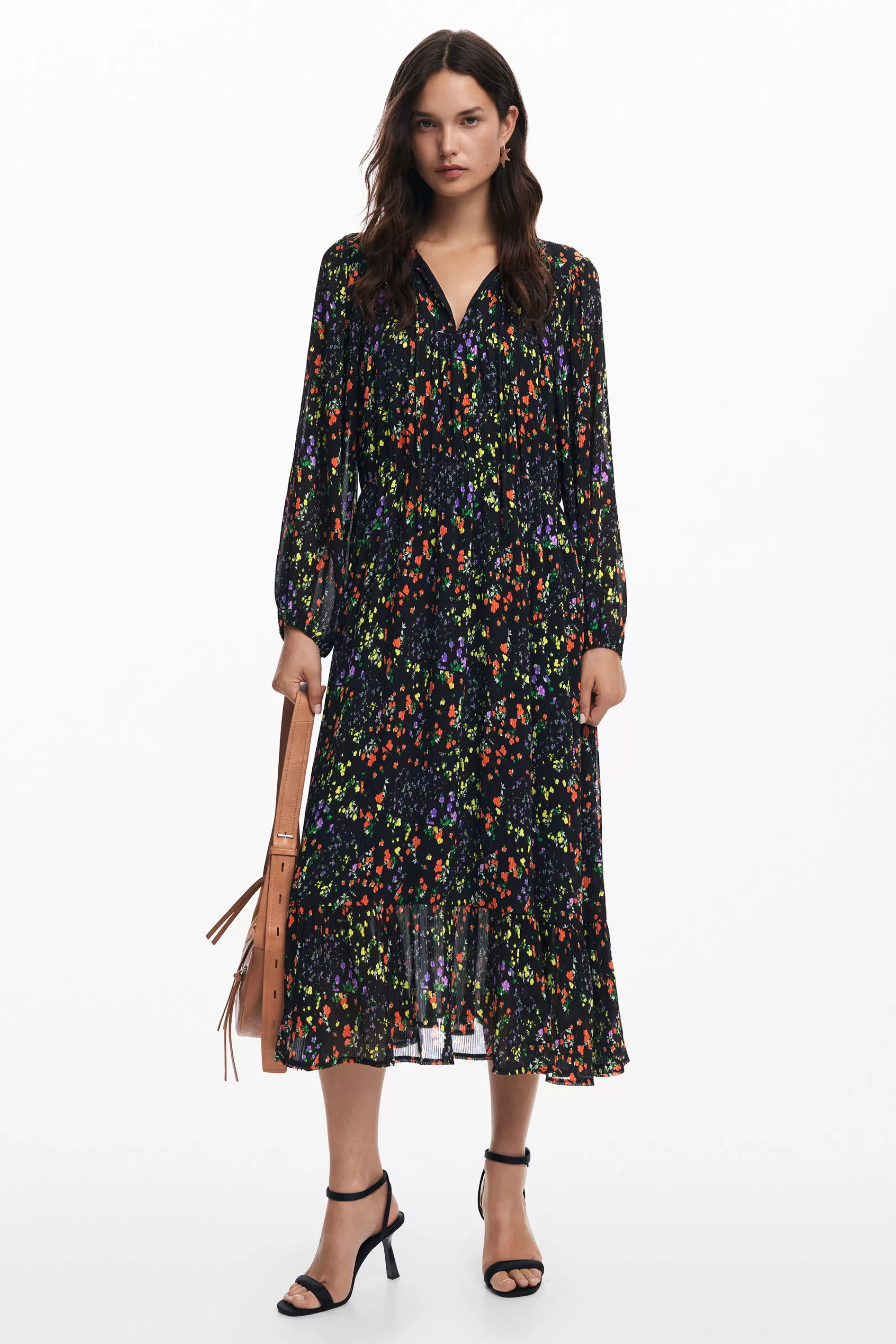 Desigual Dresses And Jumpsuits>Floral midi dress