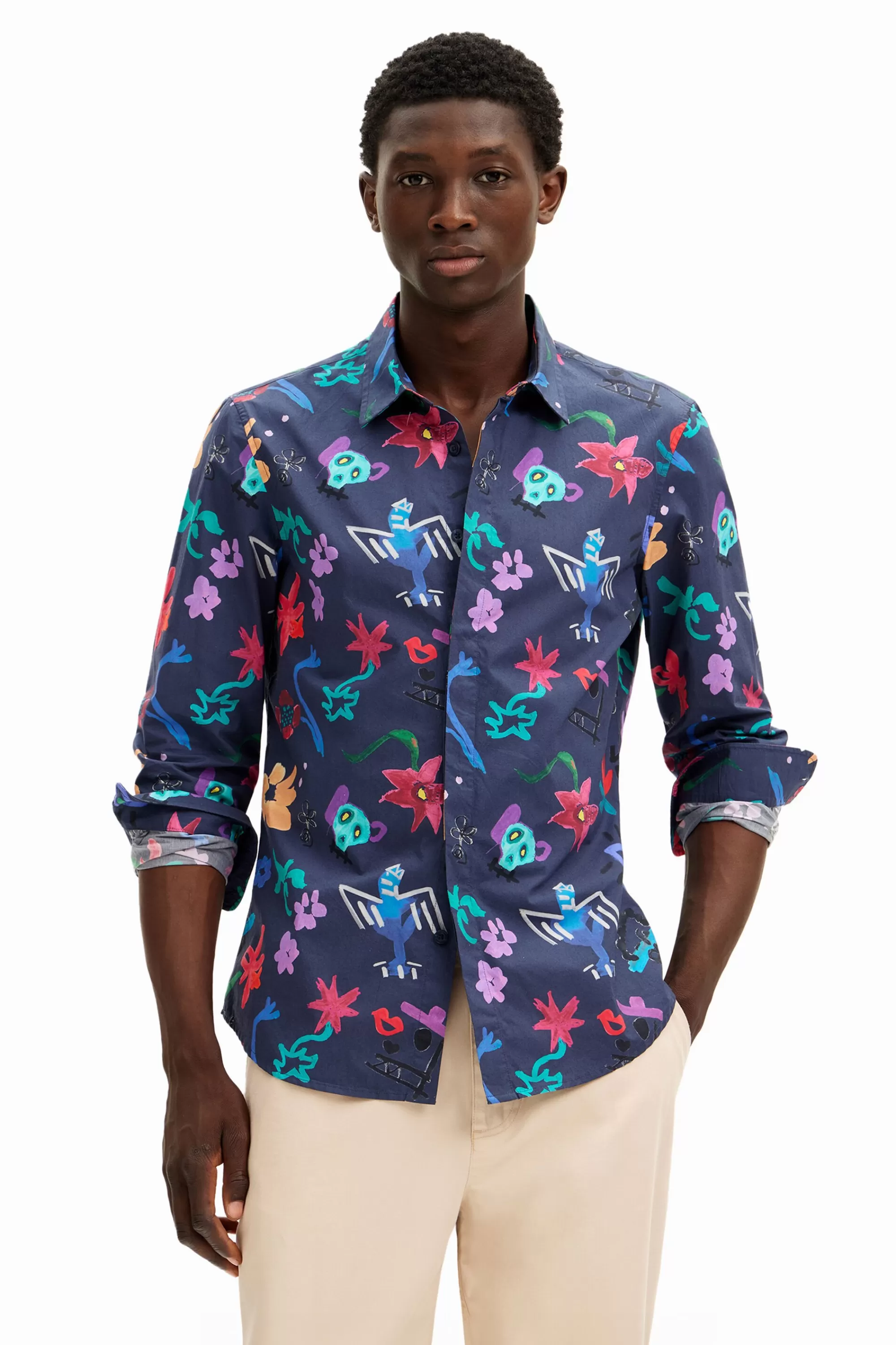 Desigual T-shirts | Shirts>Floral print shirt