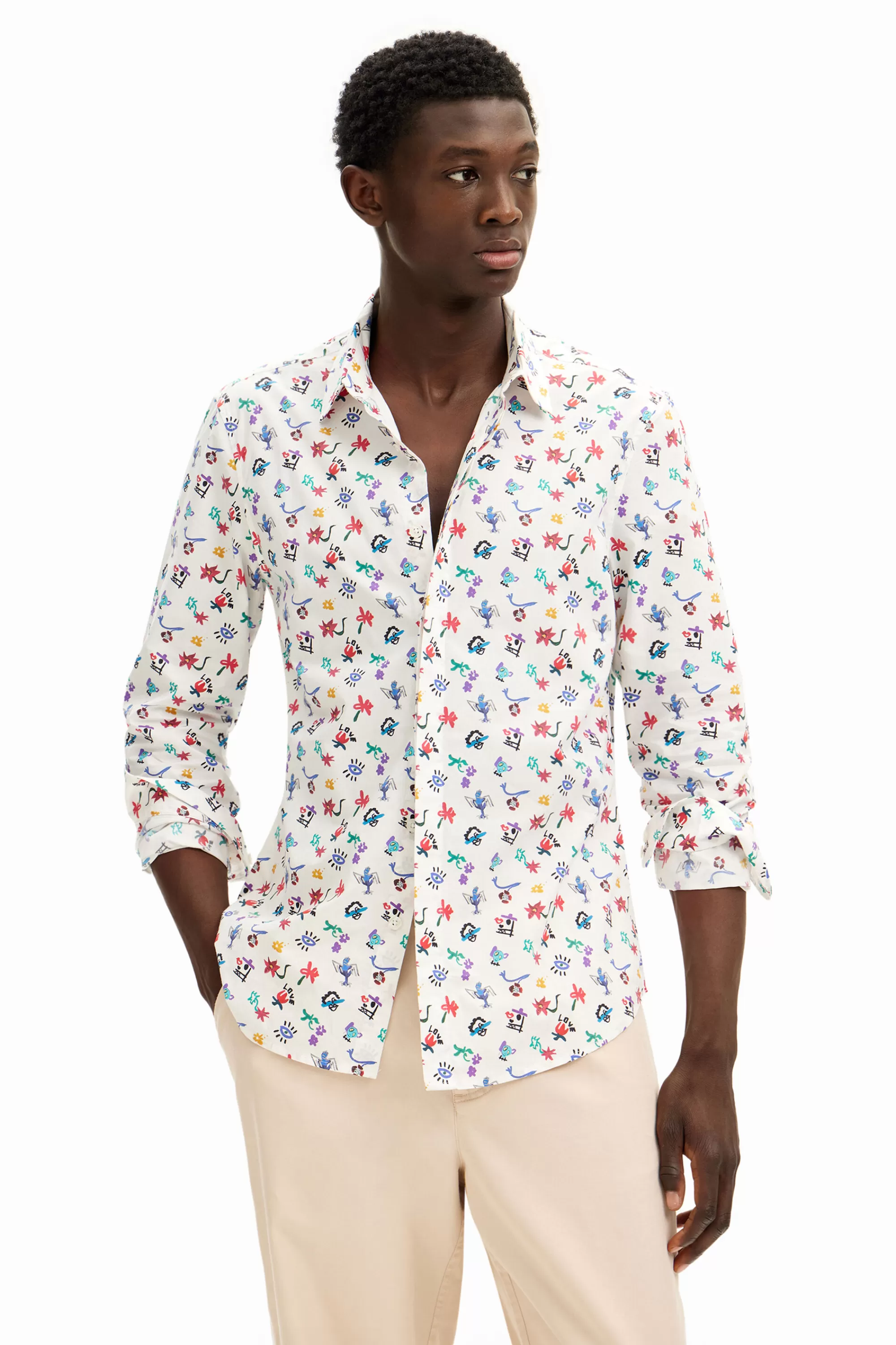 Desigual T-shirts | Shirts>Floral print shirt