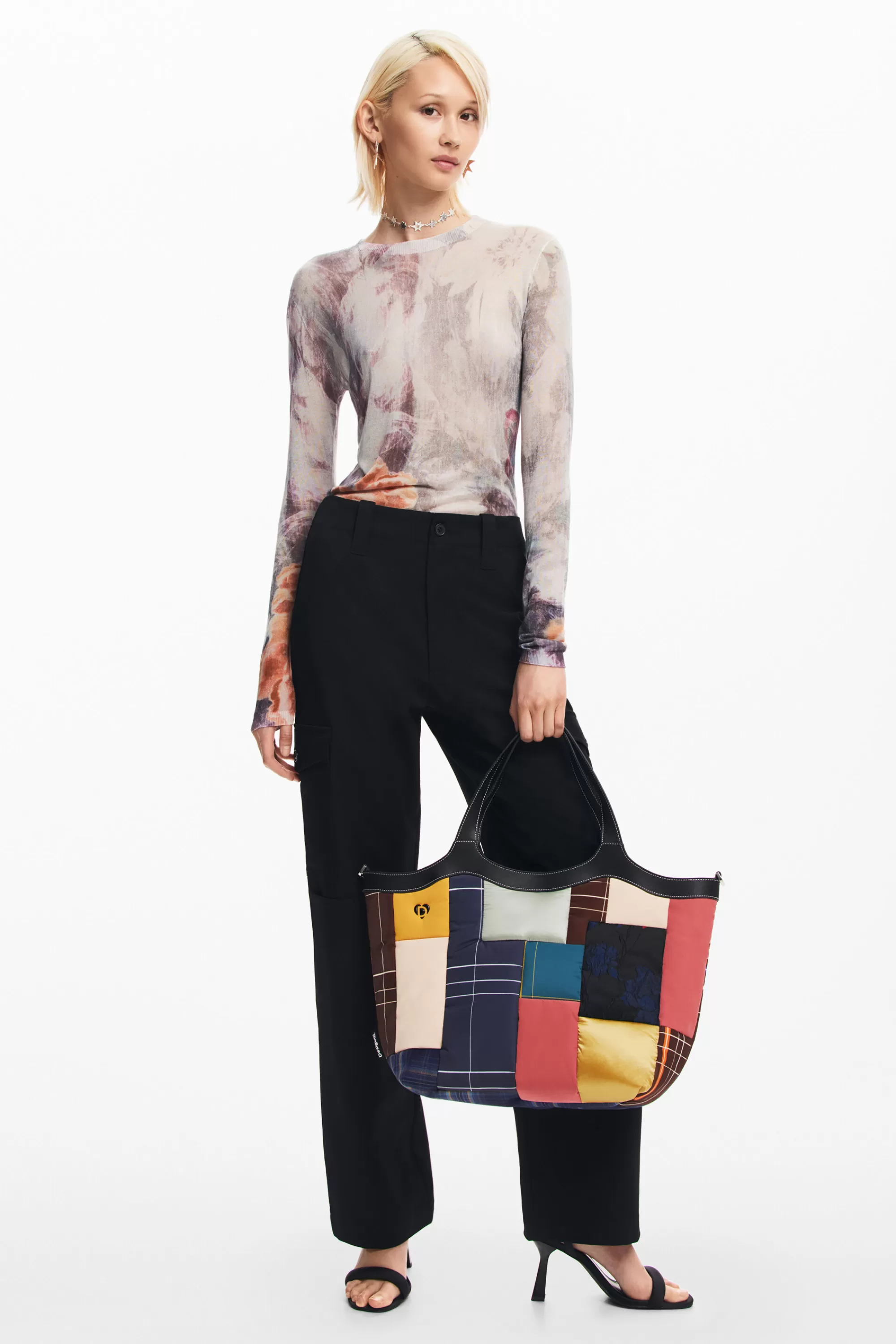 Desigual Bags | Tote Bags>Geometric handle bag