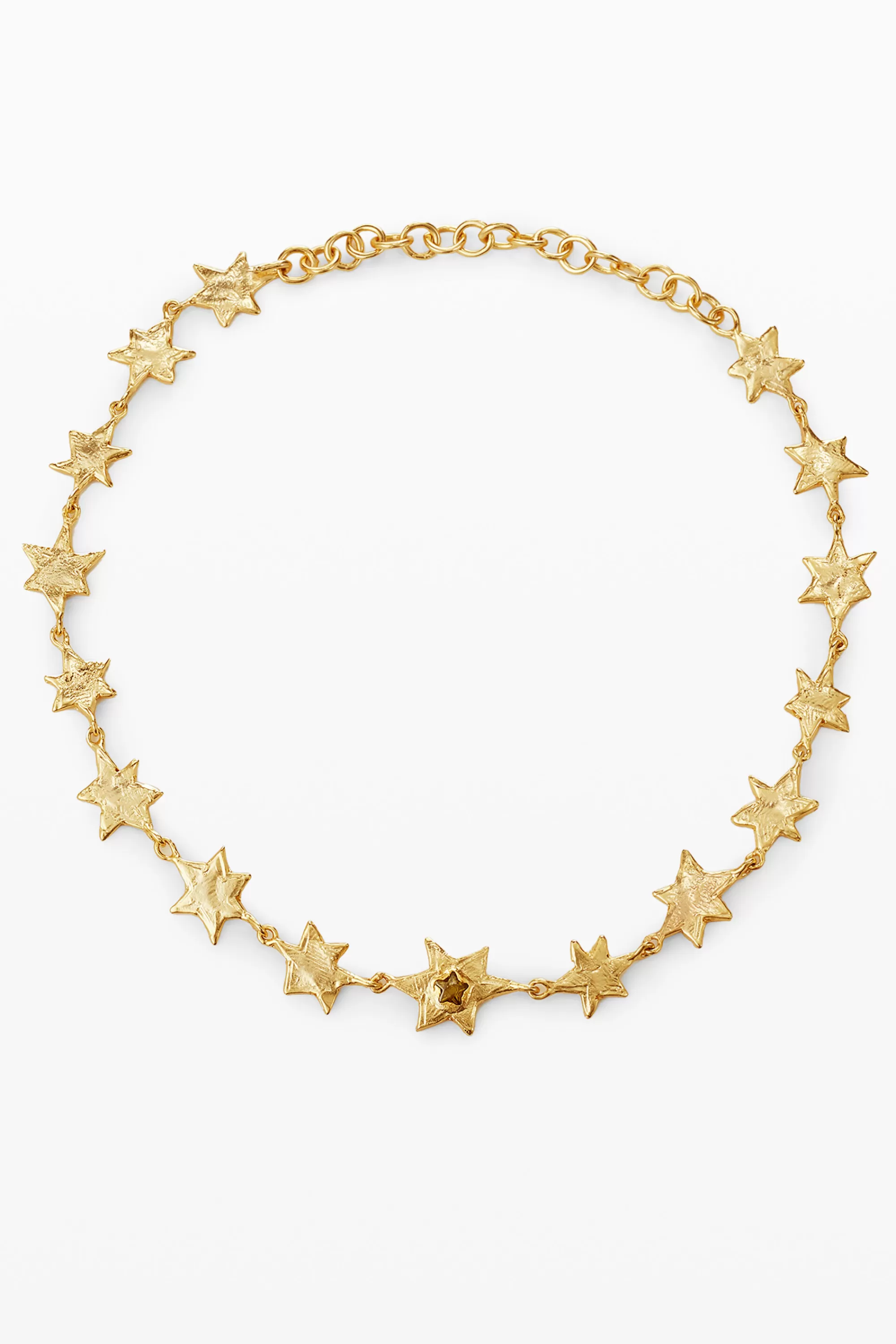 Desigual Jewelry>Gold-plated star choker Zalio