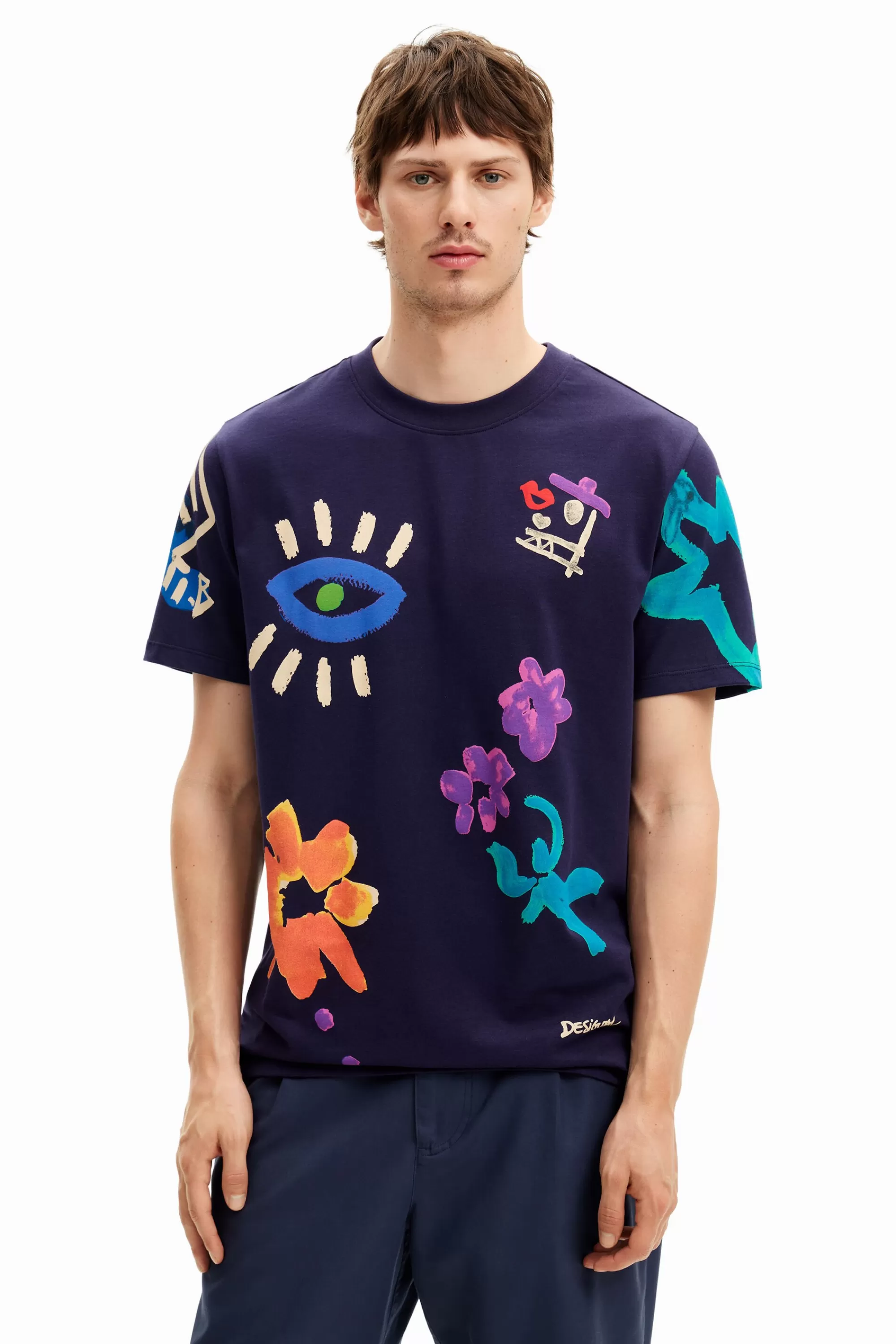 Desigual T-shirts>Illustrated T-shirt