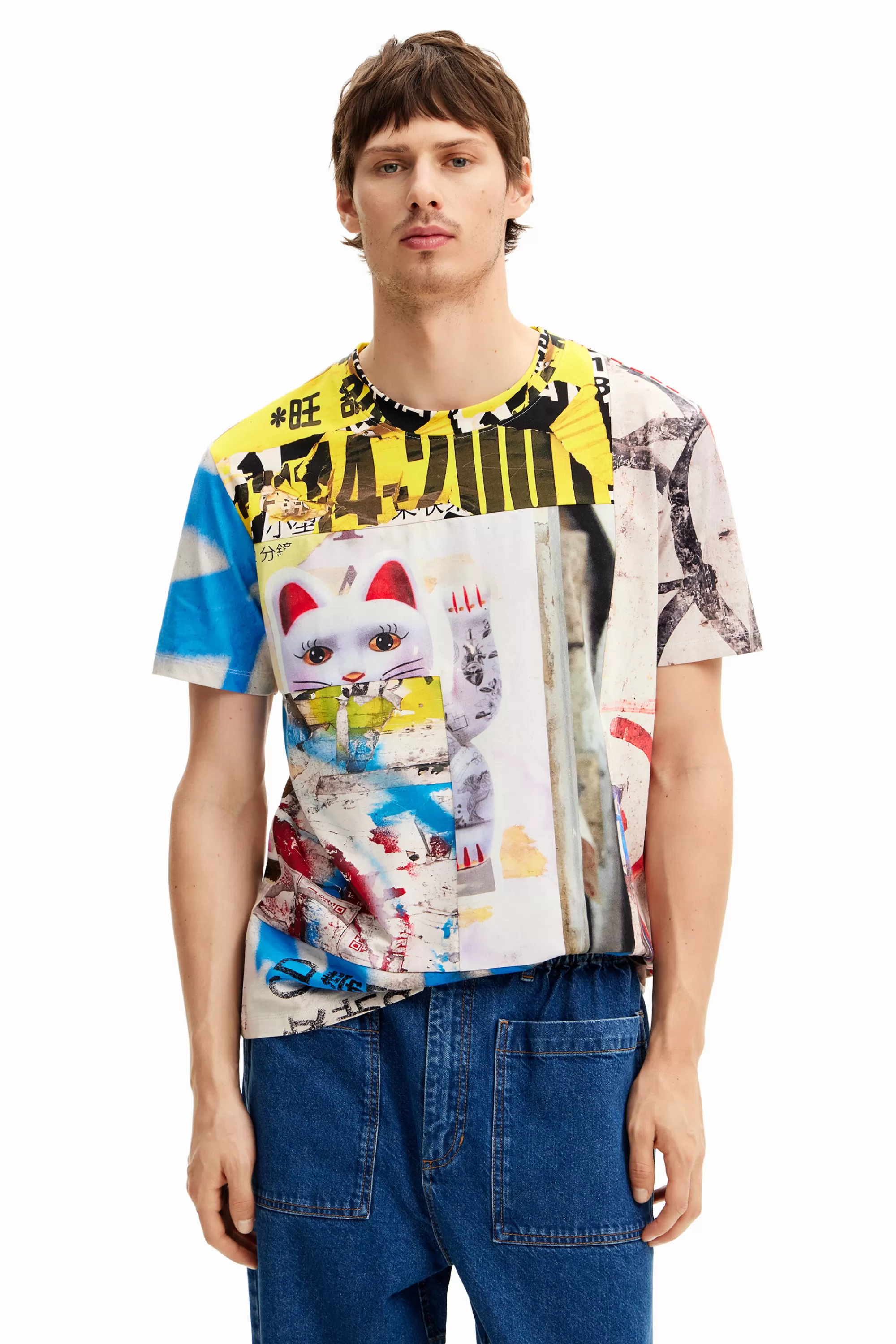 Desigual T-shirts>Japan street T-shirt