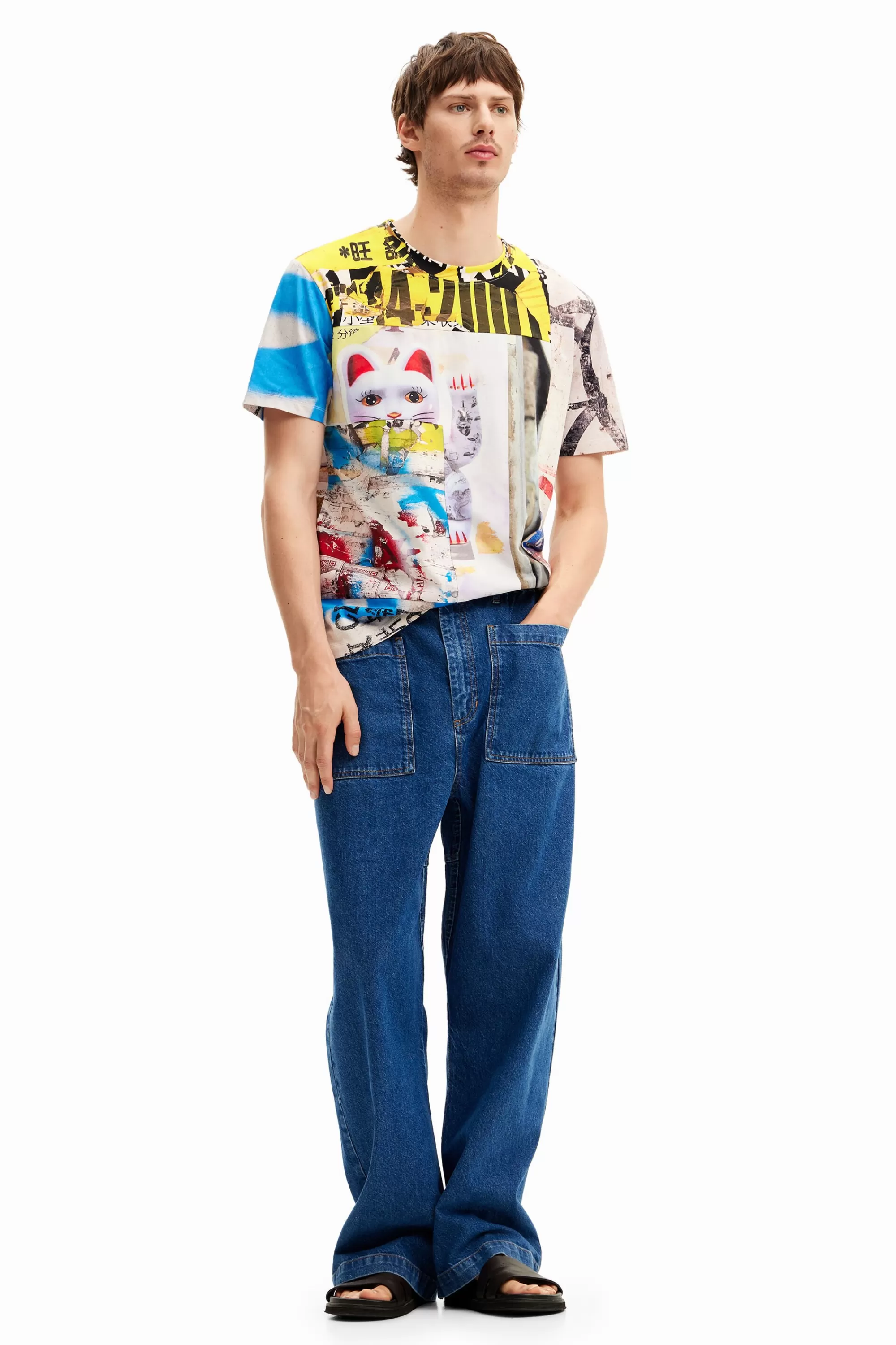 Desigual T-shirts>Japan street T-shirt