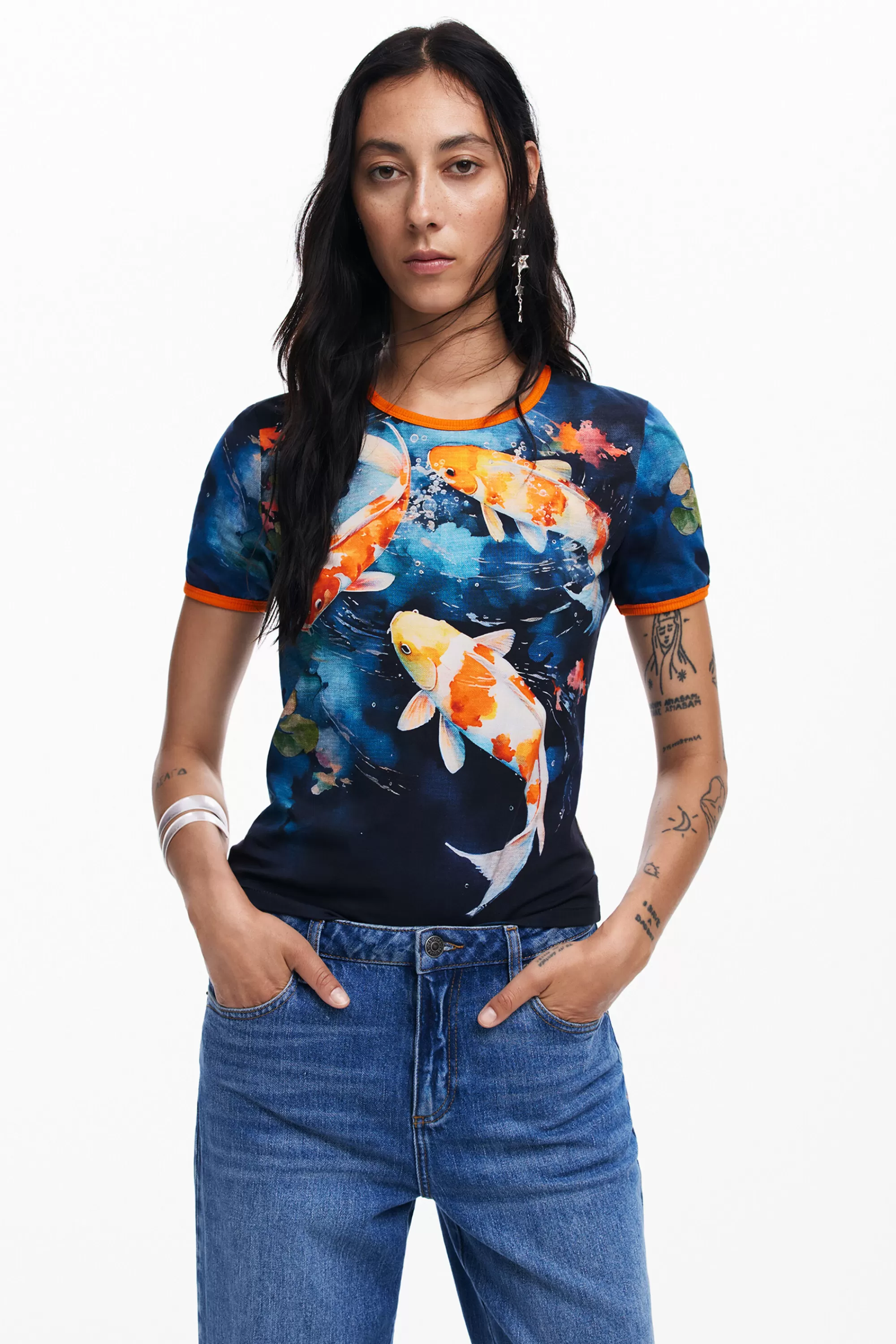 Desigual Shirts And Blouses | T-shirts>Koi T-shirt