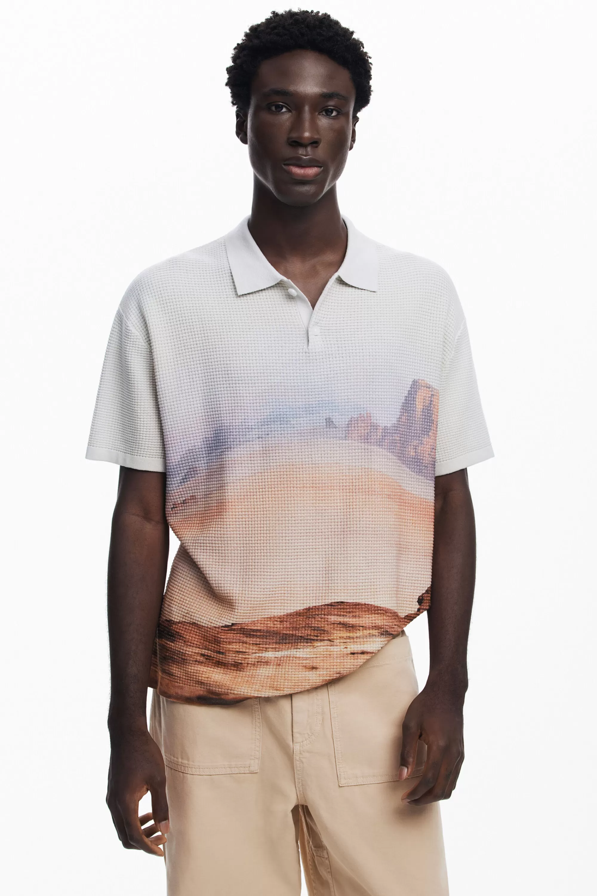 Desigual T-shirts>Landscape T-shirt