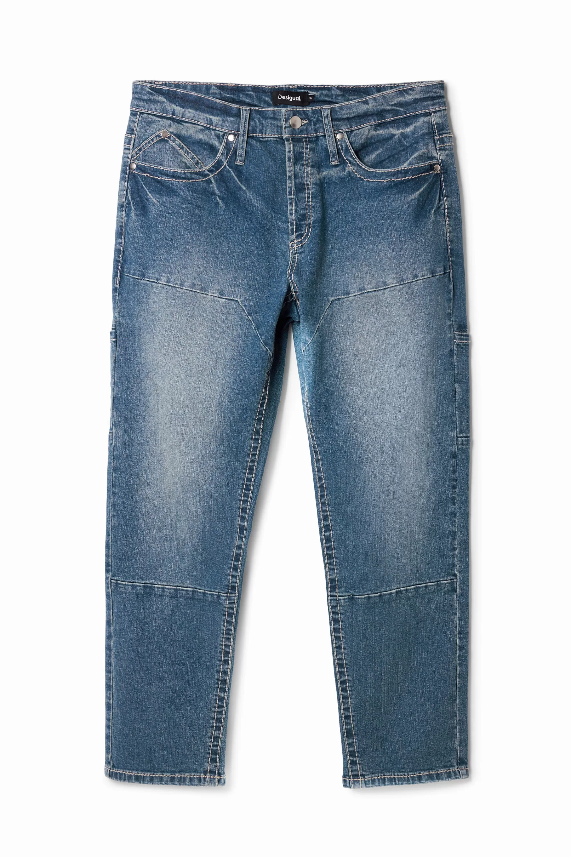 Desigual Jeans And Trousers>Long denim pants