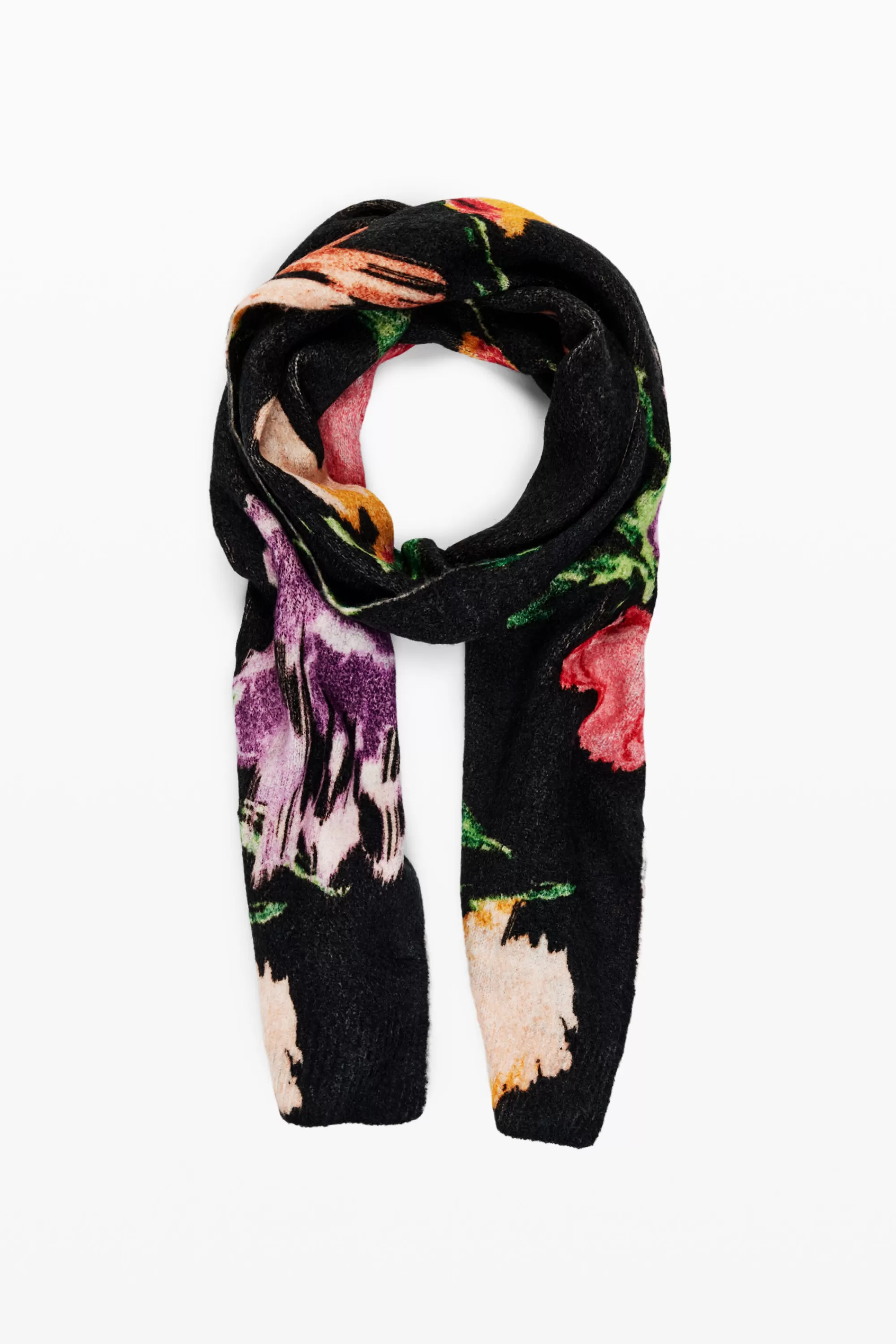 Desigual Scarves And Scarf>Long floral scarf