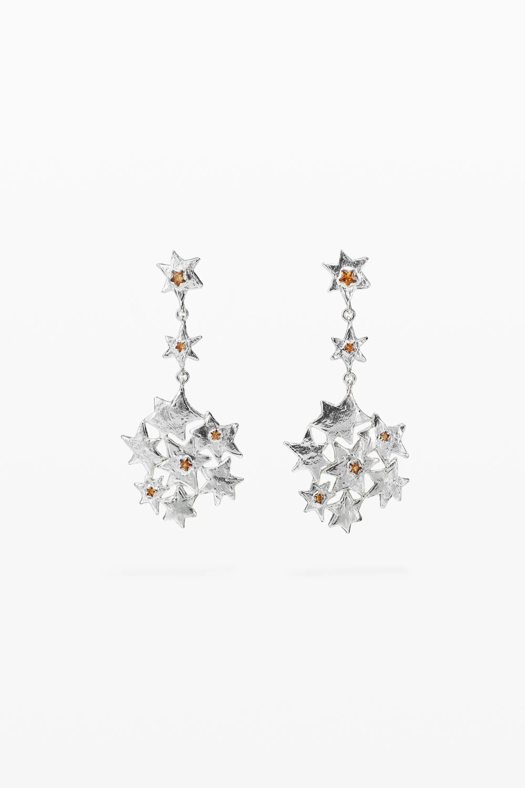 Desigual Jewelry>Long star formation earrings Zalio