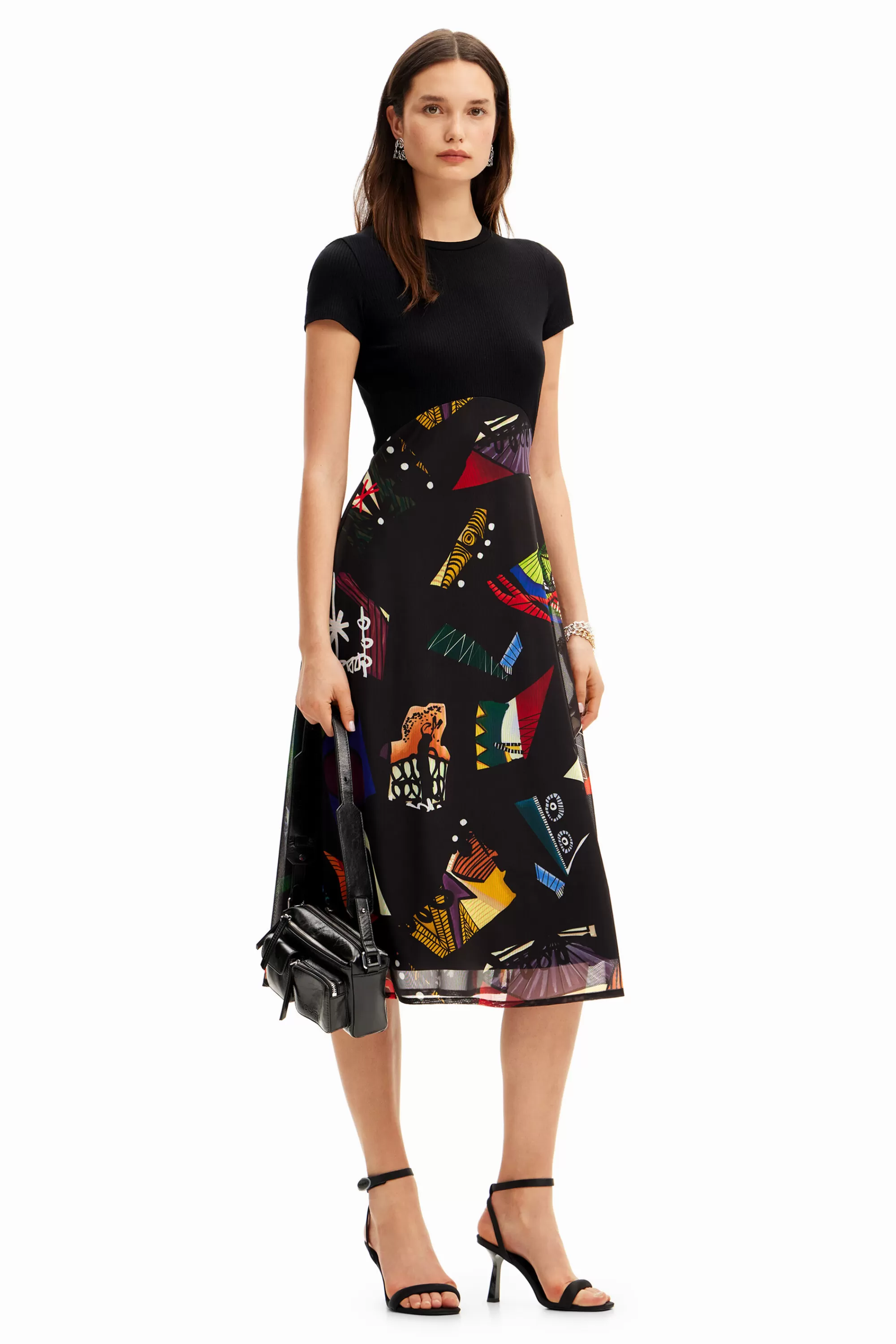 Desigual Dresses And Jumpsuits>M. Christian Lacroix combination midi dress