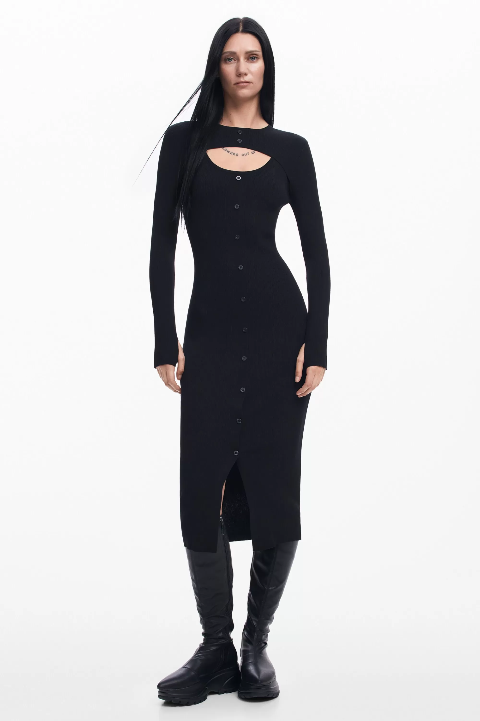 Desigual Knitwear | Dresses And Jumpsuits>Maitrepierre Cutout Dress