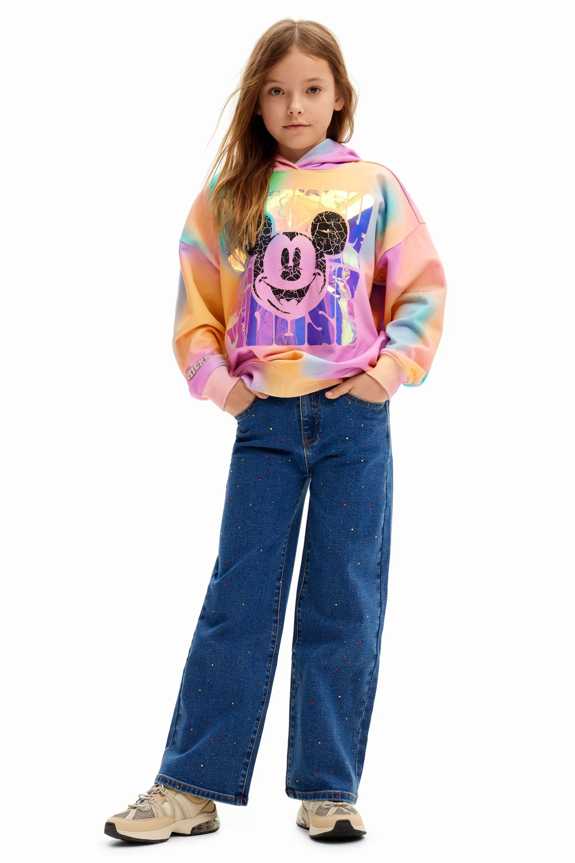 Desigual Jumpers And Sweatshirts>Mickey arty sweatshirt