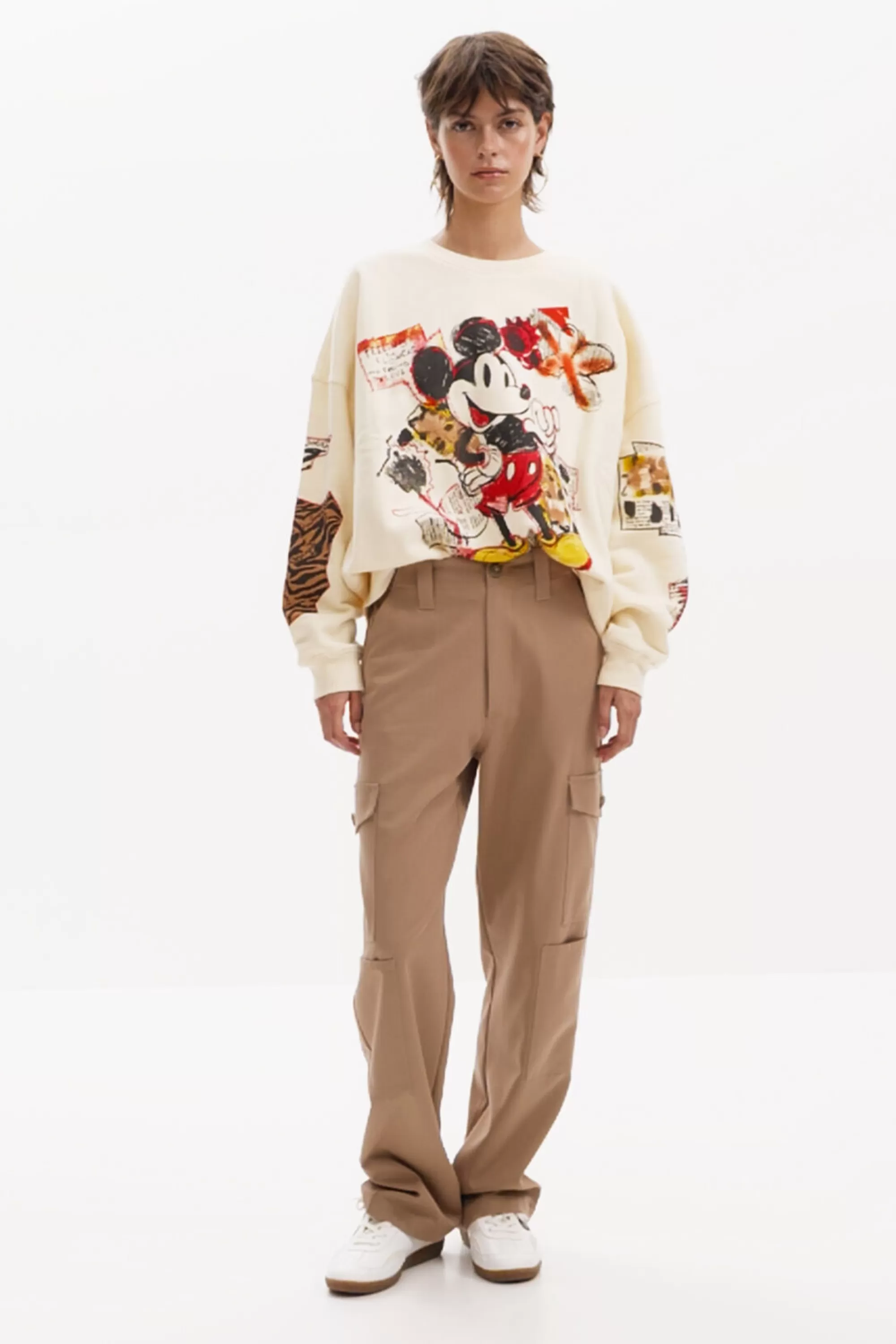 Desigual Sweatshirts | Sweaters>Mickey Mouse Sweatshirt