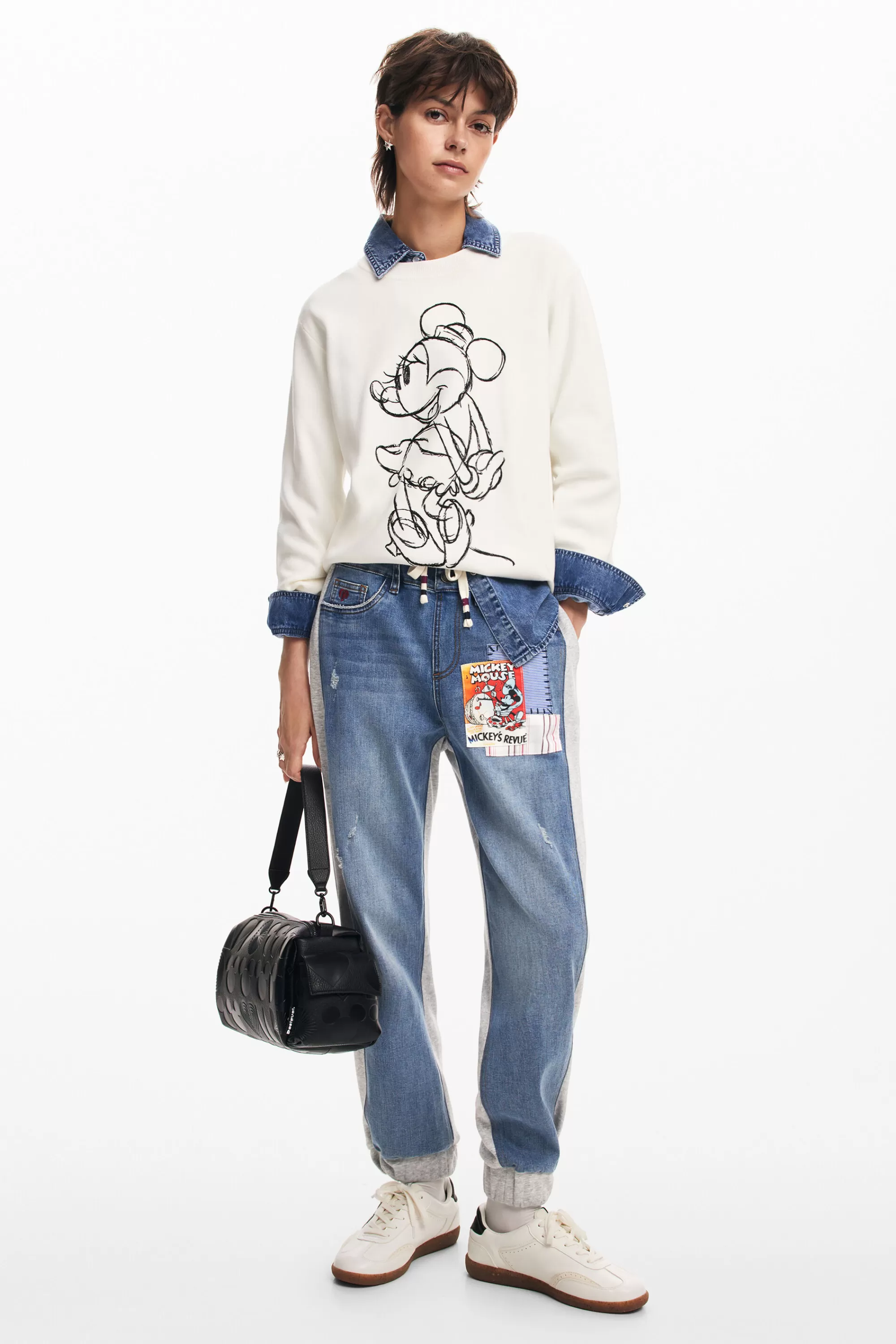 Desigual Knitwear | Sweaters>Minnie Mouse Sweater