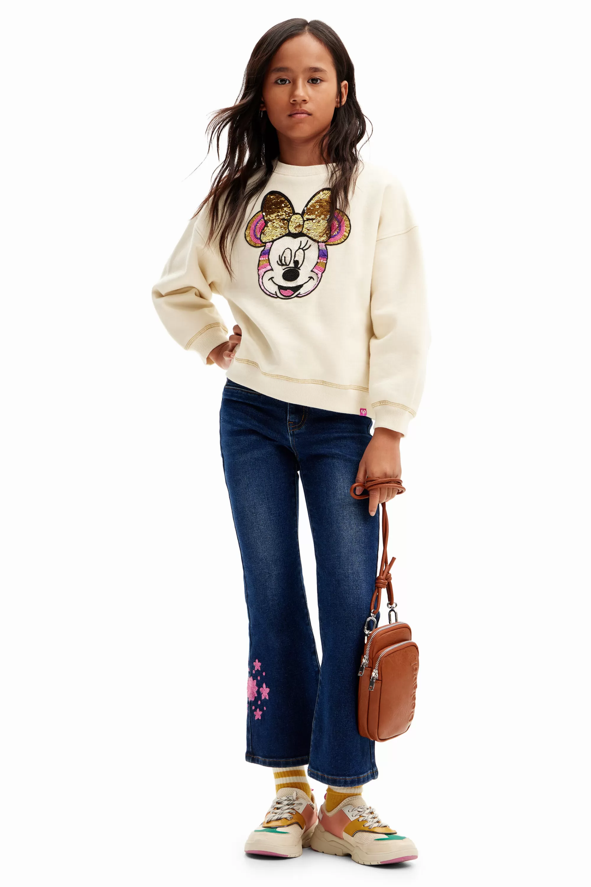 Desigual Jumpers And Sweatshirts>Minnie Mouse sweatshirt