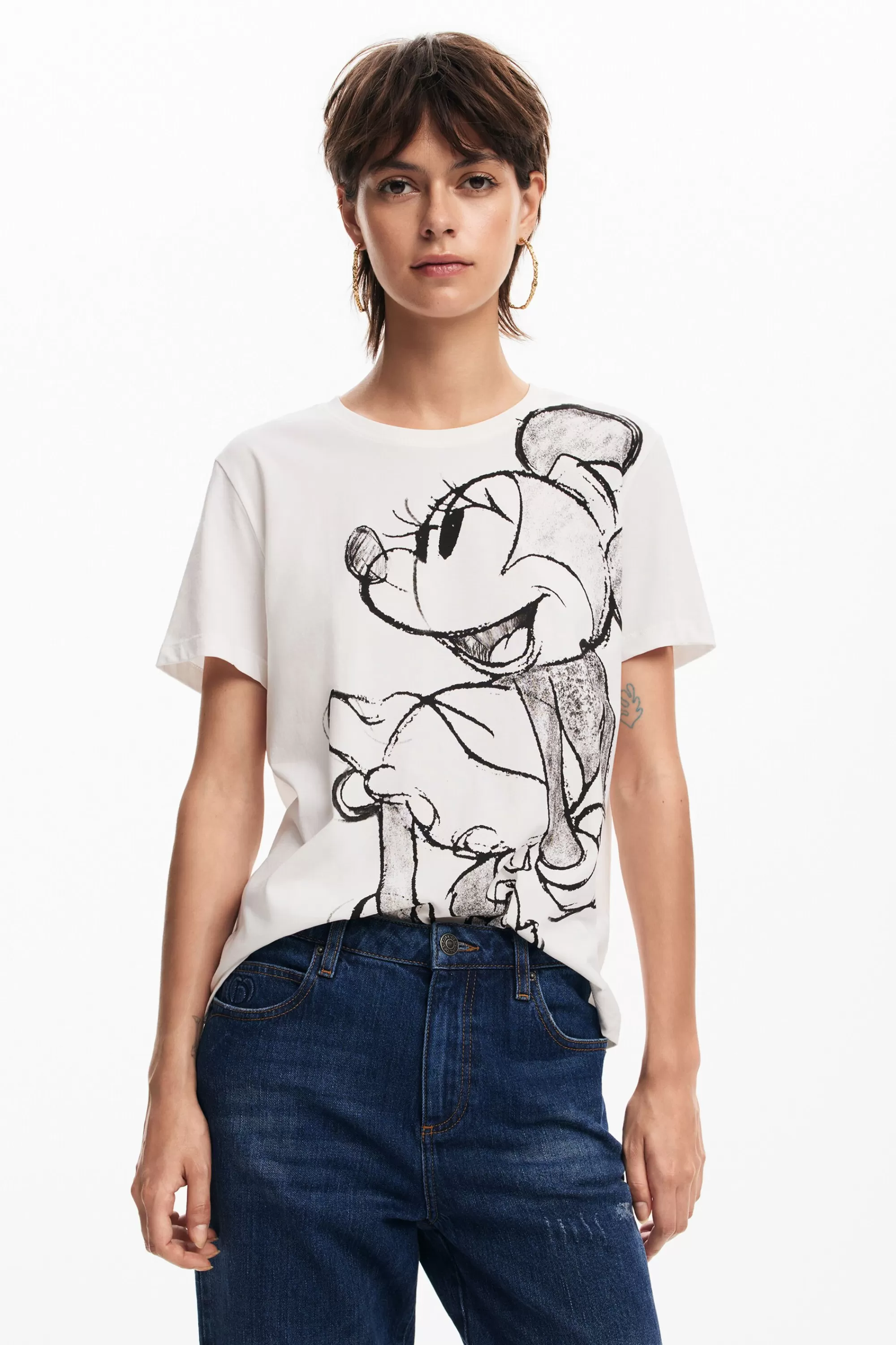 Desigual Shirts And Blouses | T-shirts>Minnie Mouse T-shirt