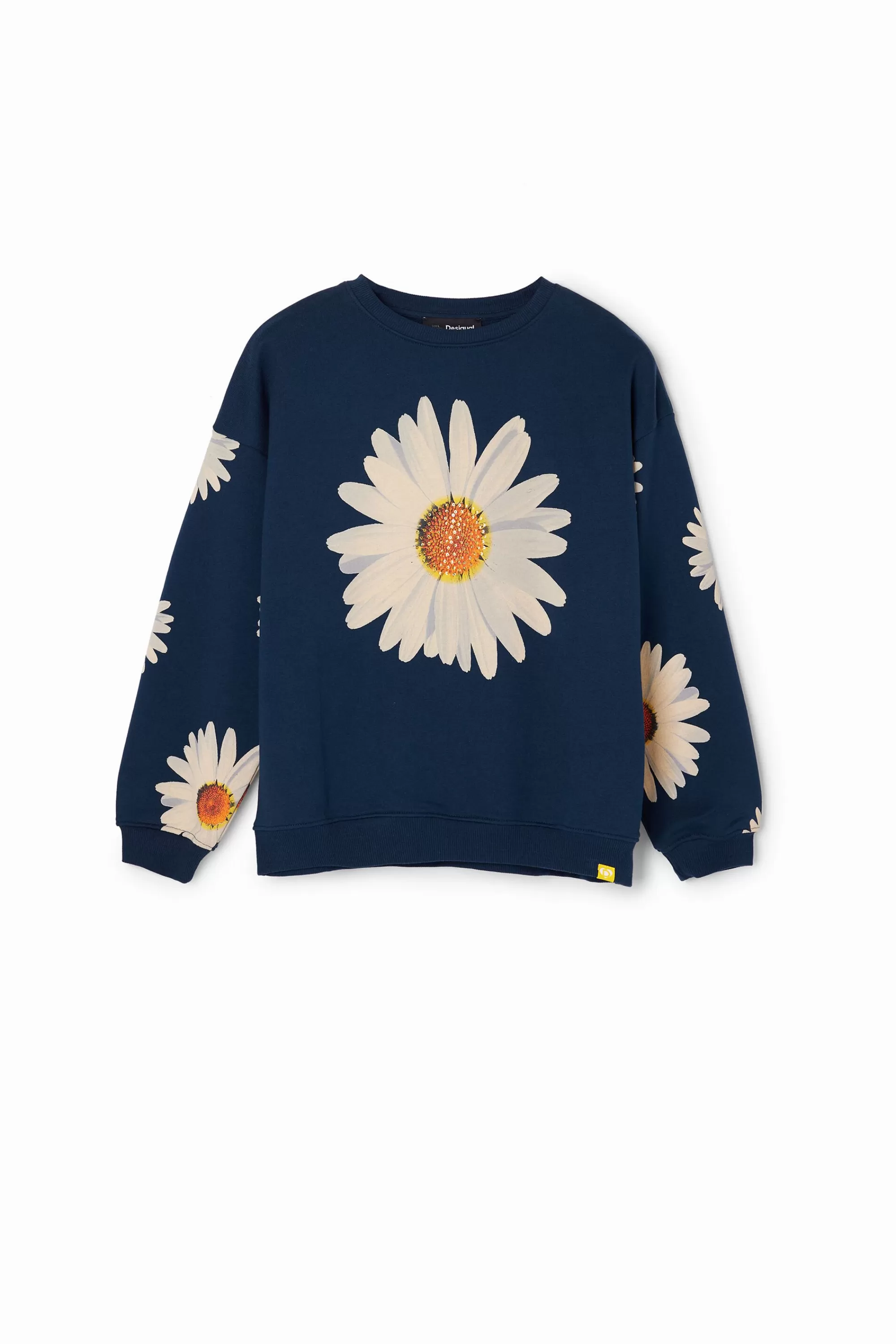 Desigual Jumpers And Sweatshirts>Oversize daisy sweatshirt