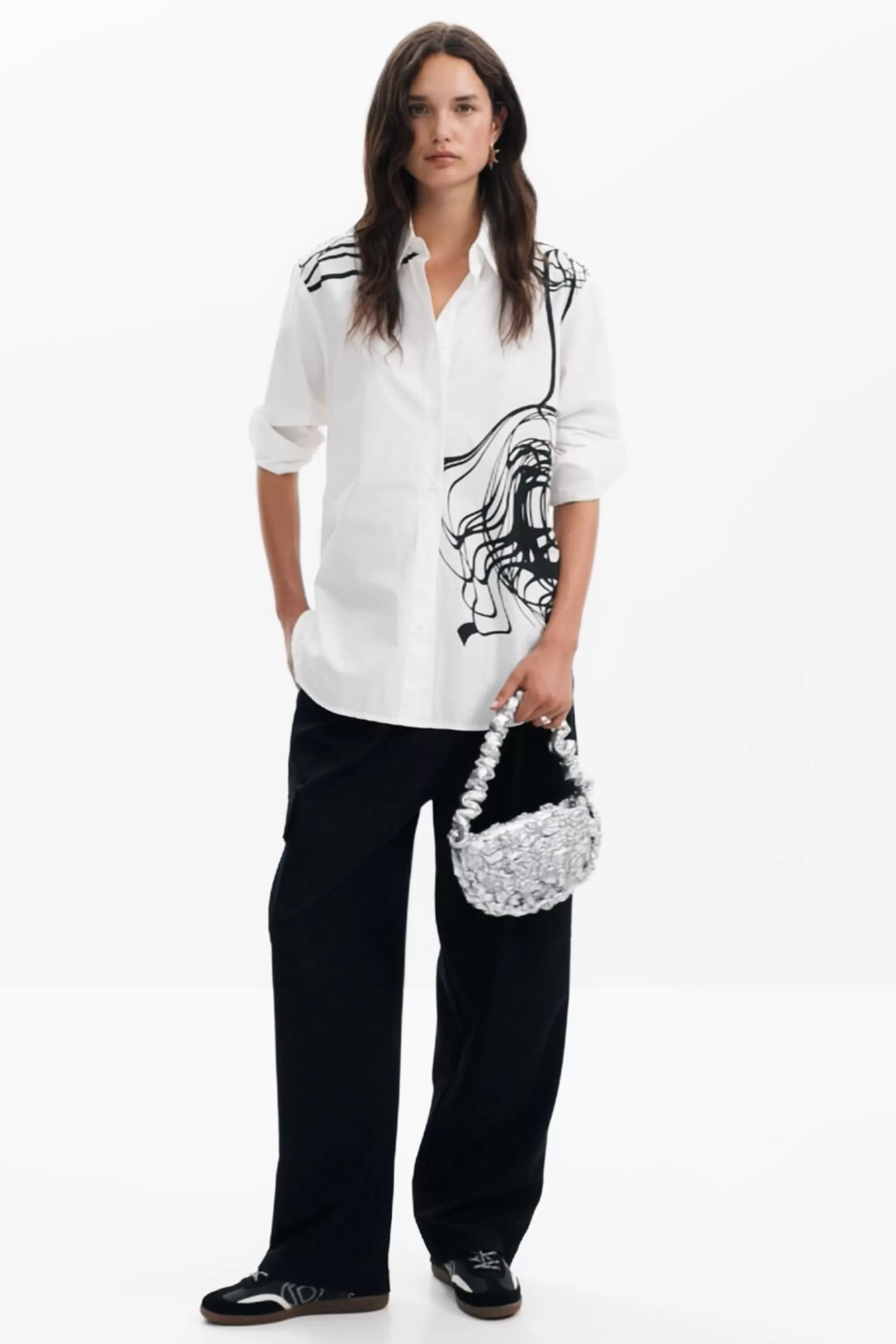 Desigual Shirts And Blouses>Oversized shirt M. Christian Lacroix