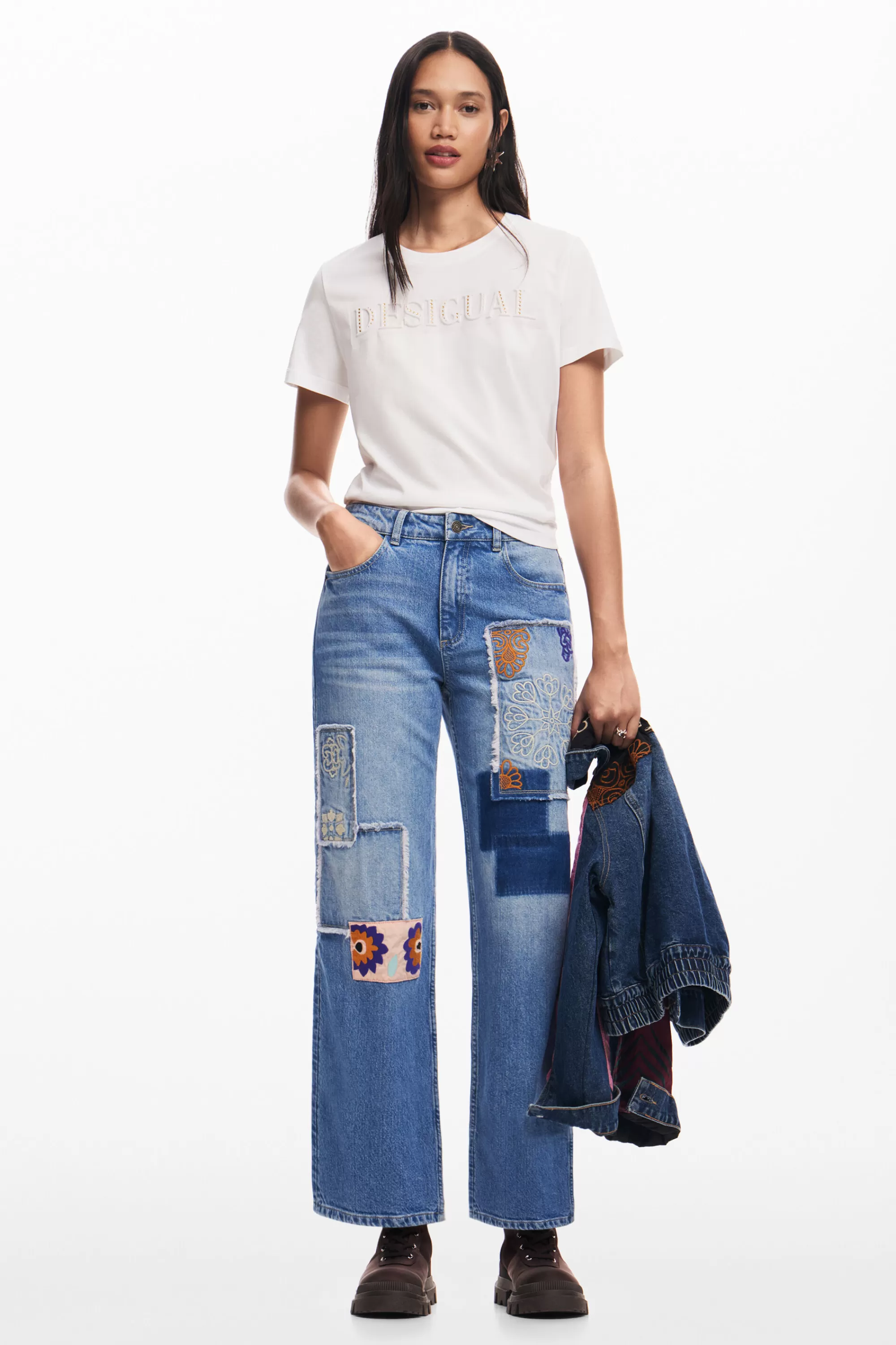 Desigual Jeans | Pants>Patchwork jeans