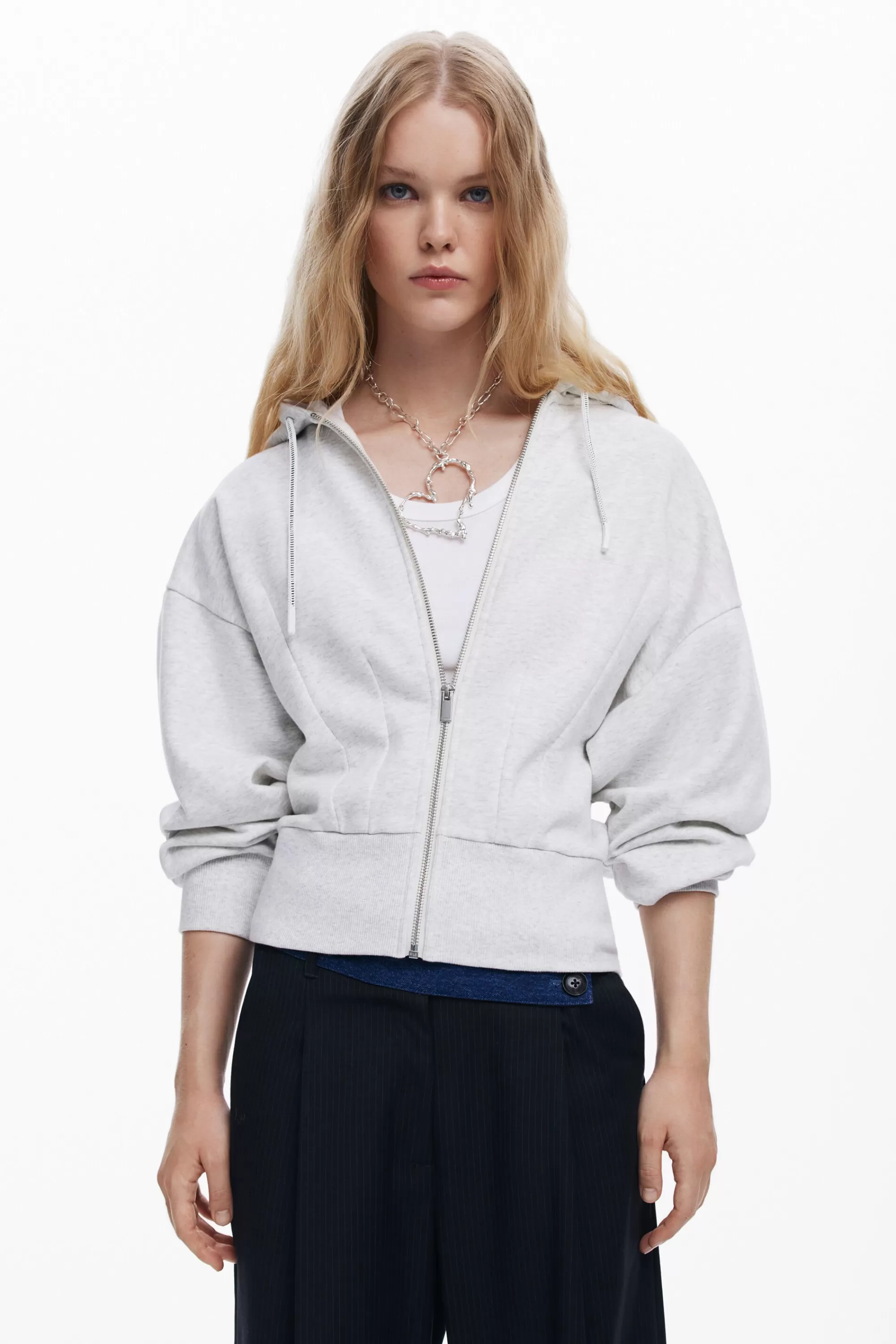 Desigual Sweatshirts | Sweaters>Plain hoodie