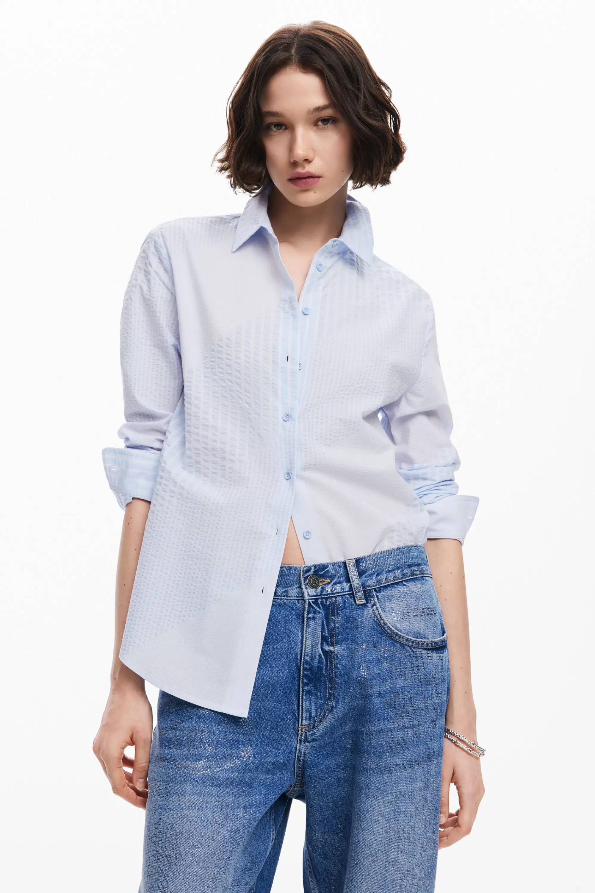 Desigual Shirts And Blouses>Plain shirt