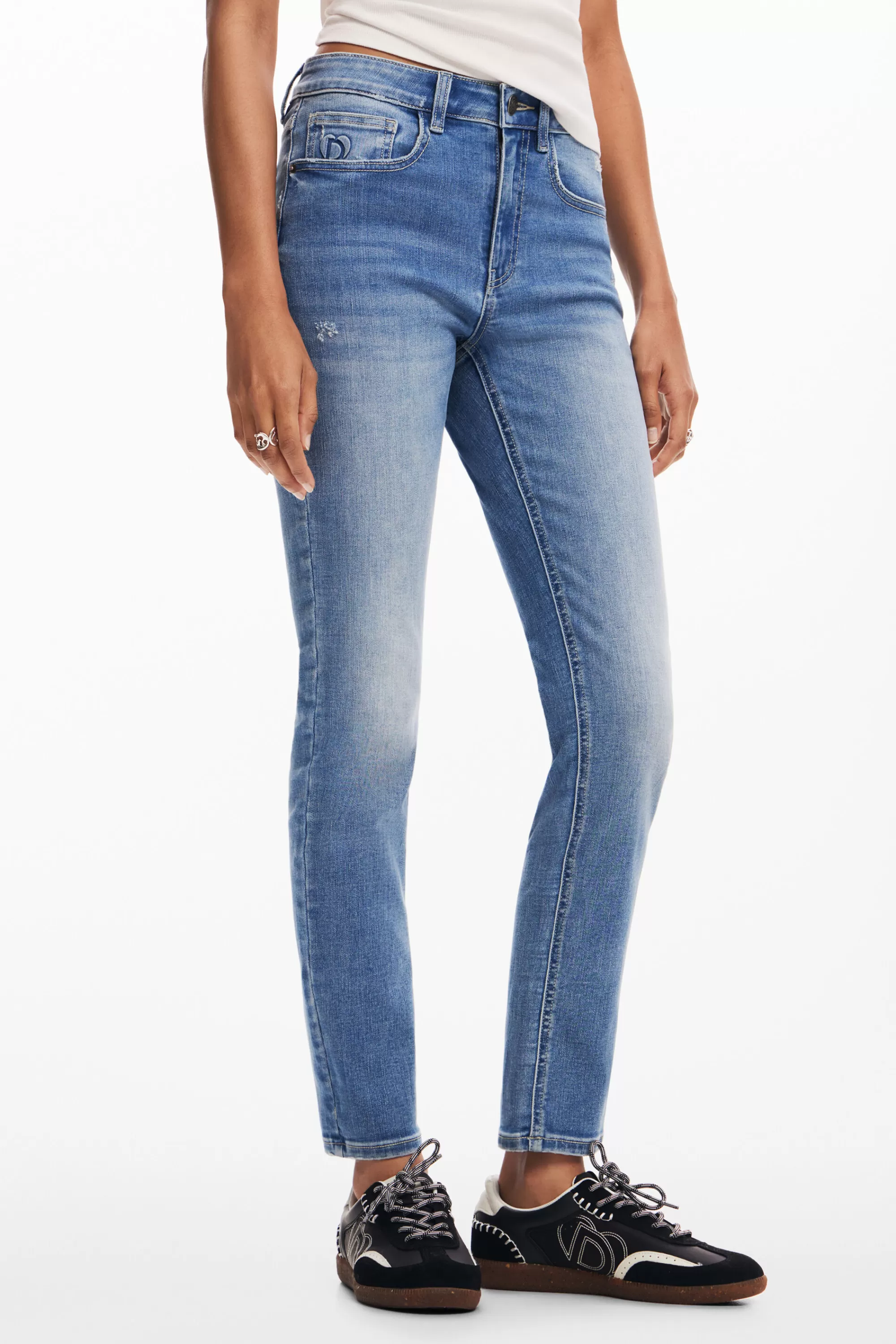 Desigual Jeans | Pants>Plain skinny jeans