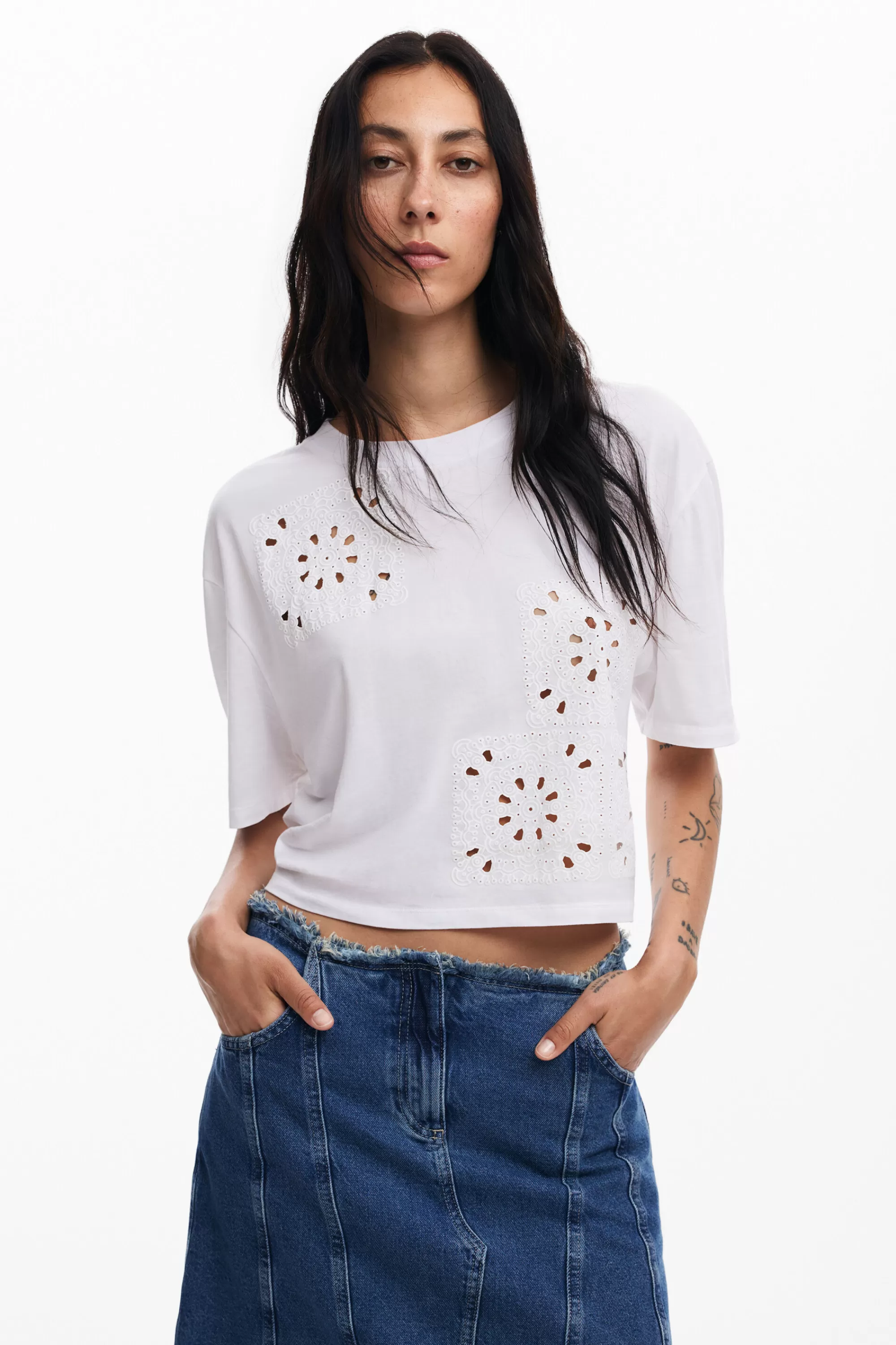 Desigual Shirts And Blouses | T-shirts>Plain T-shirt details