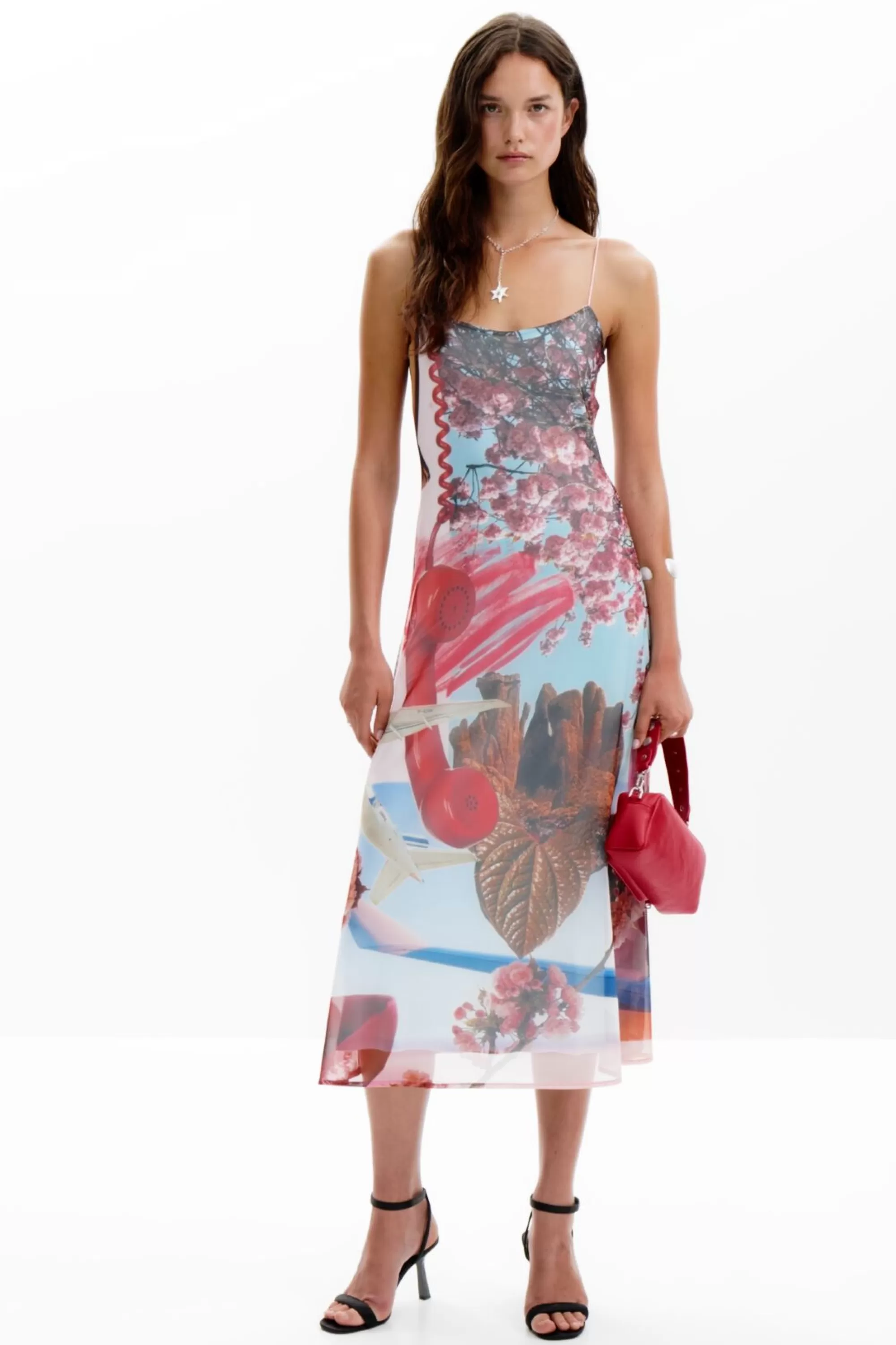 Desigual Dresses And Jumpsuits>Printed midi dress M. Christian Lacroix