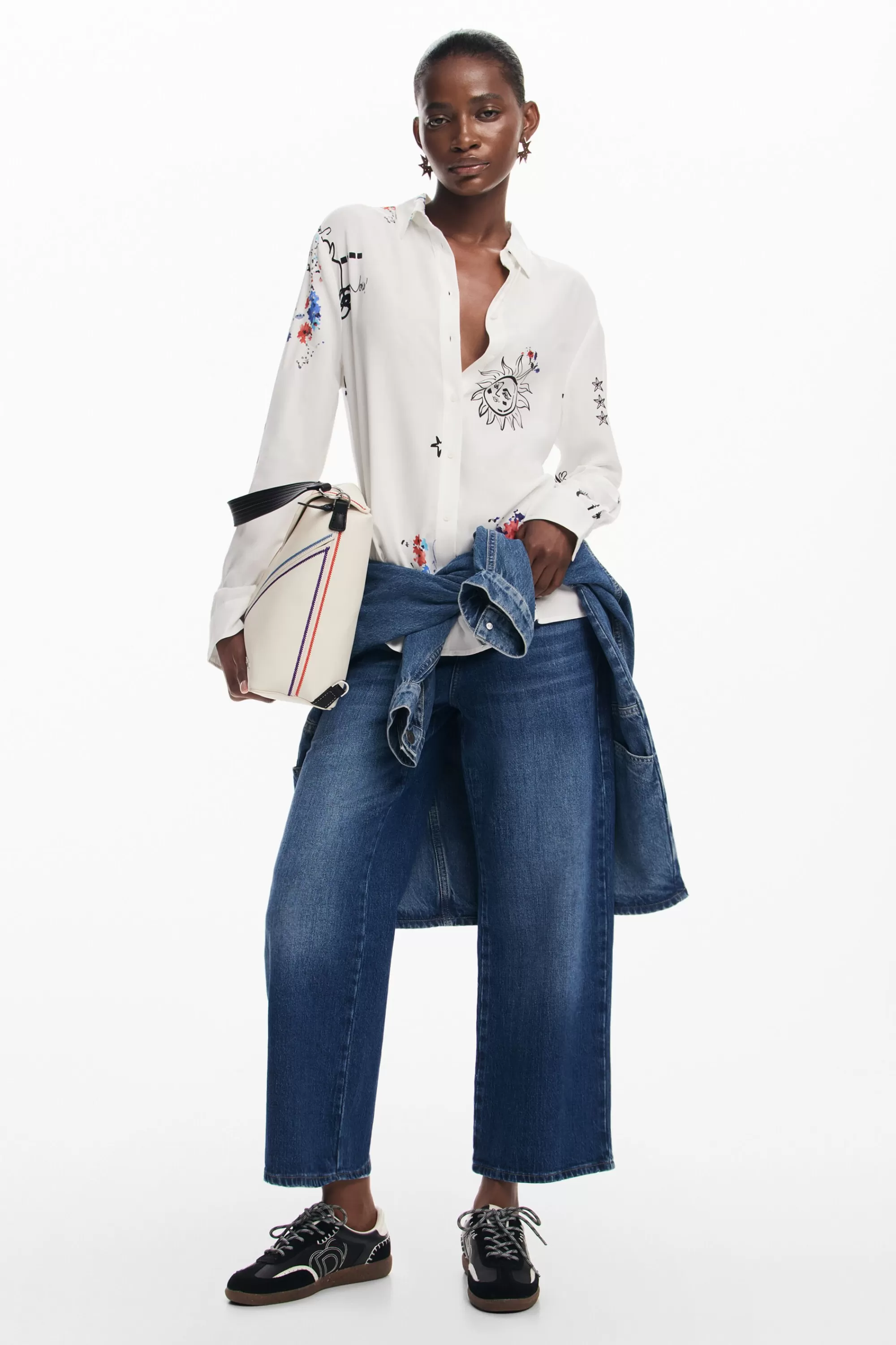 Desigual Shirts And Blouses>Printed shirt