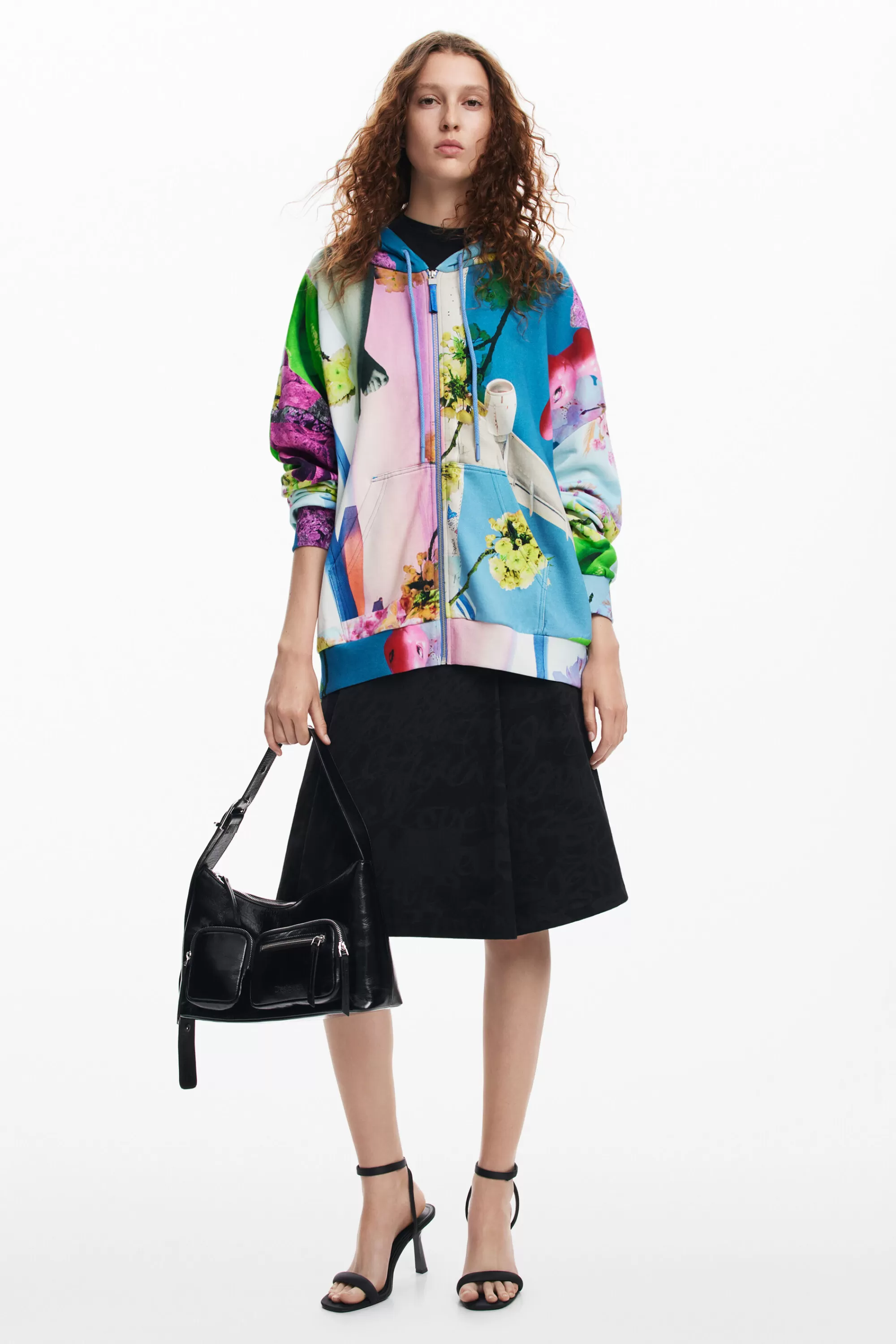 Desigual Sweatshirts | Sweaters>Printed sweatshirt M. Christian Lacroix