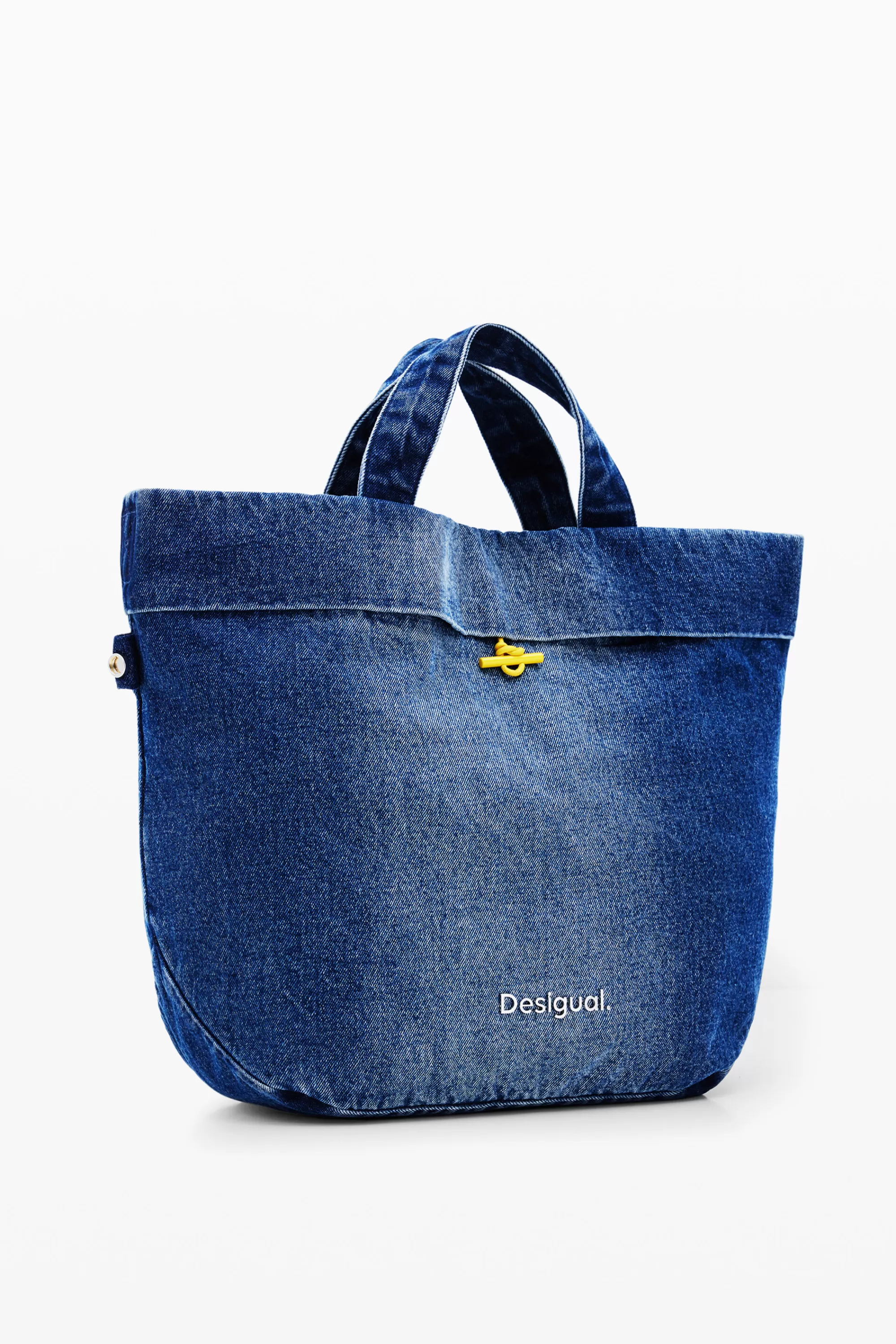 Desigual Bags | Tote Bags>Reversible denim shopper bag L