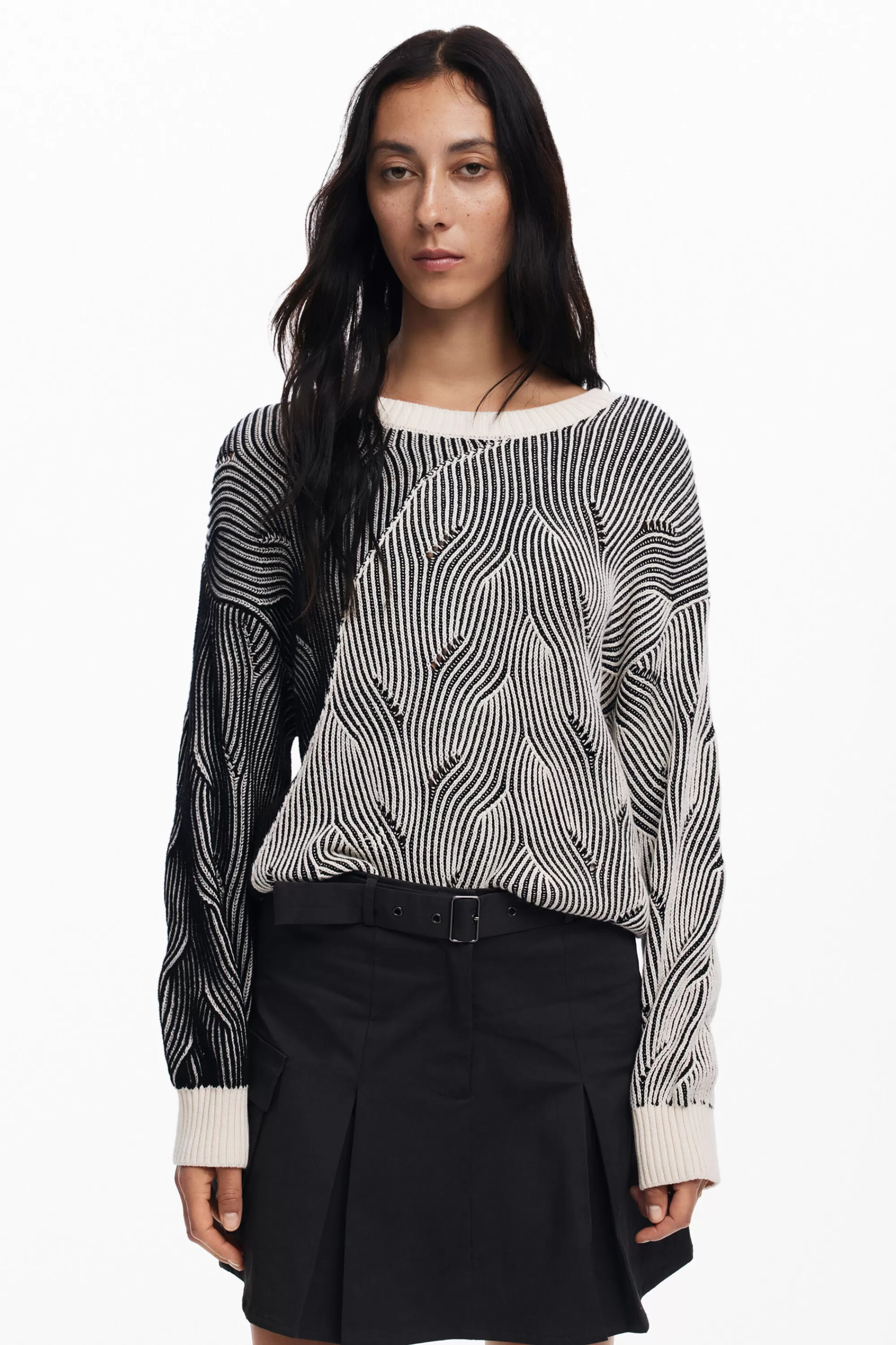 Desigual Knitwear | Sweaters>Ribbed sweater