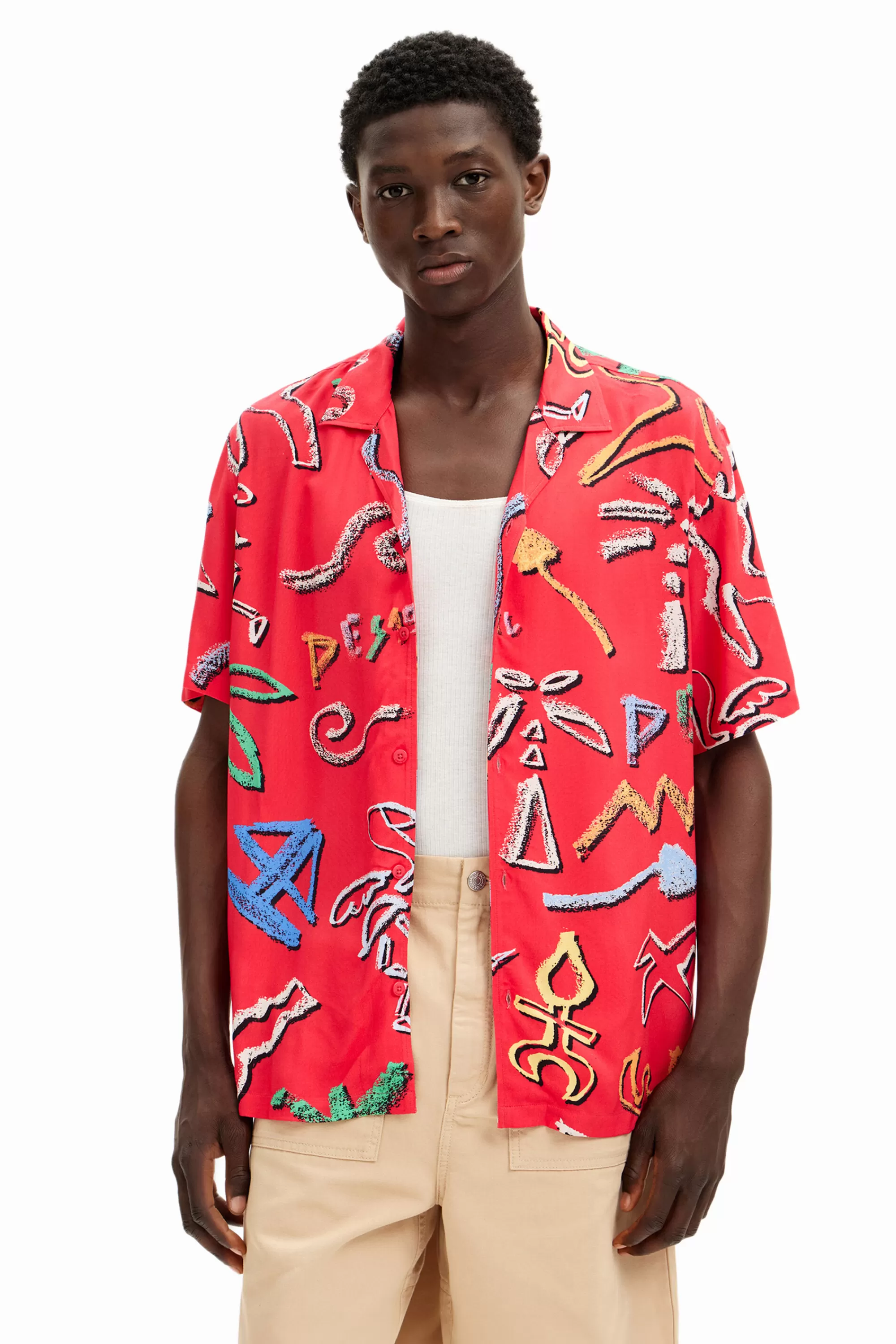 Desigual T-shirts | Shirts>Shirt with artistic motifs