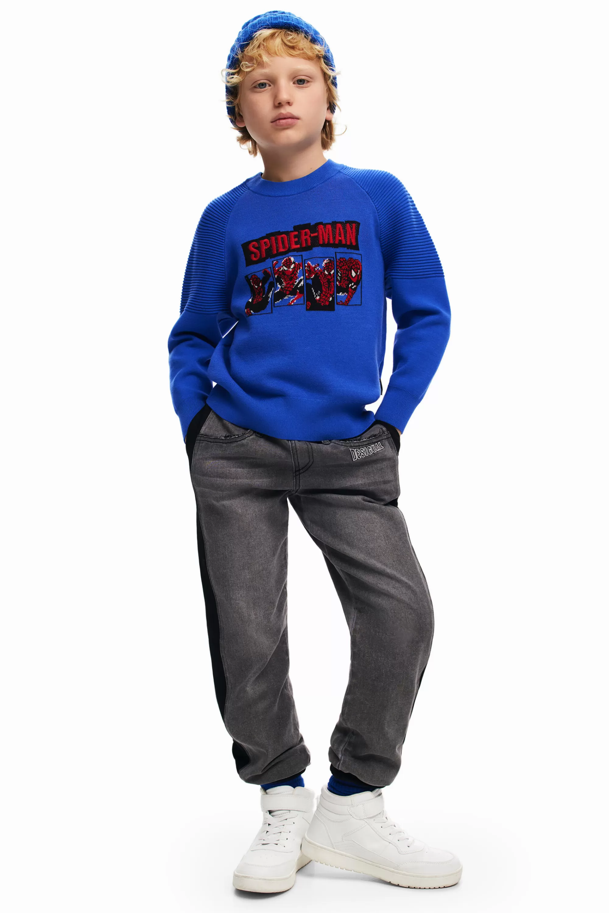 Desigual Jumpers And Sweatshirts | Sweaters & Sweatshirts>Spiderman sweatshirt without hood