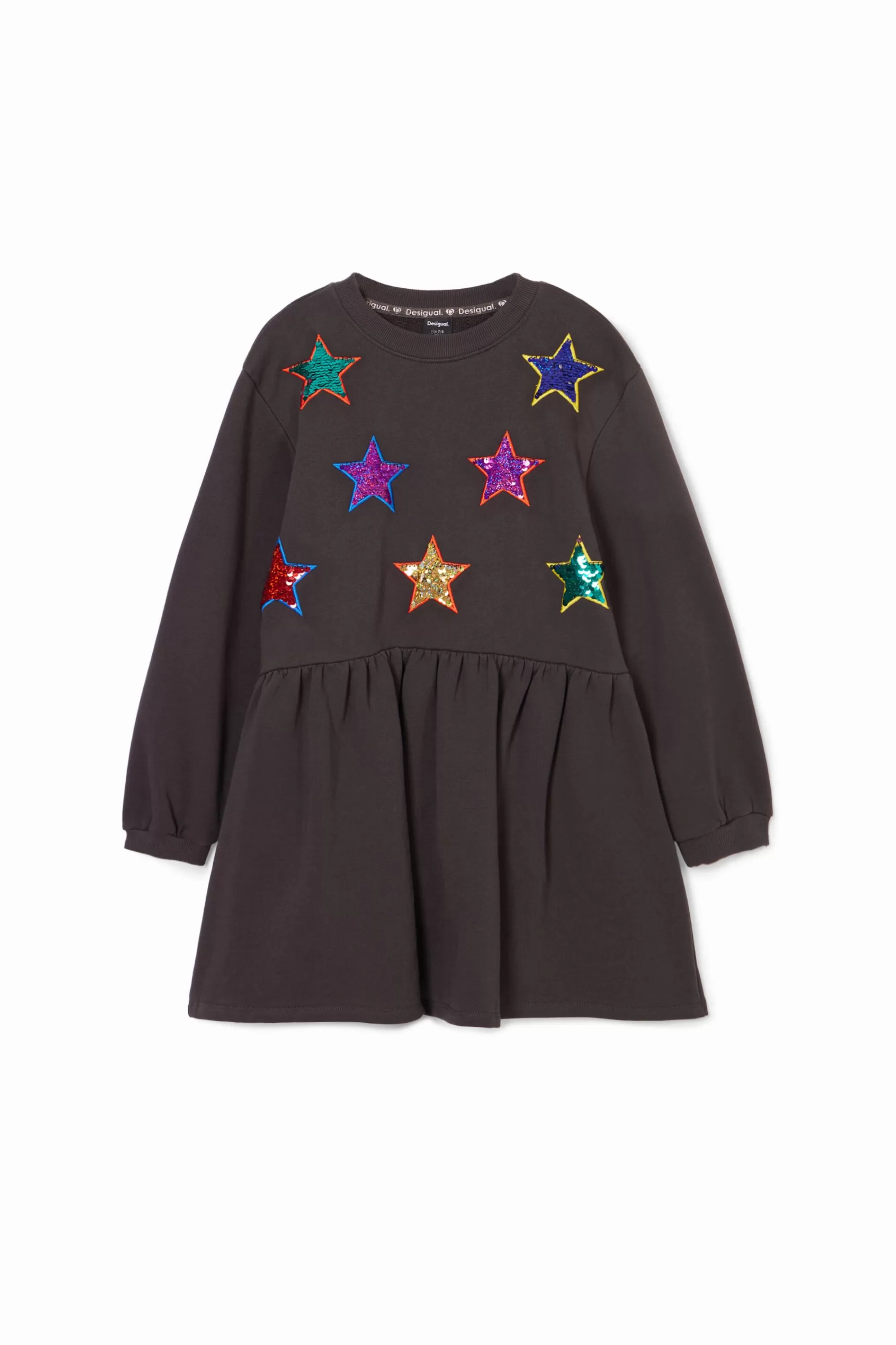 Desigual Dresses>Star dress sweatshirt