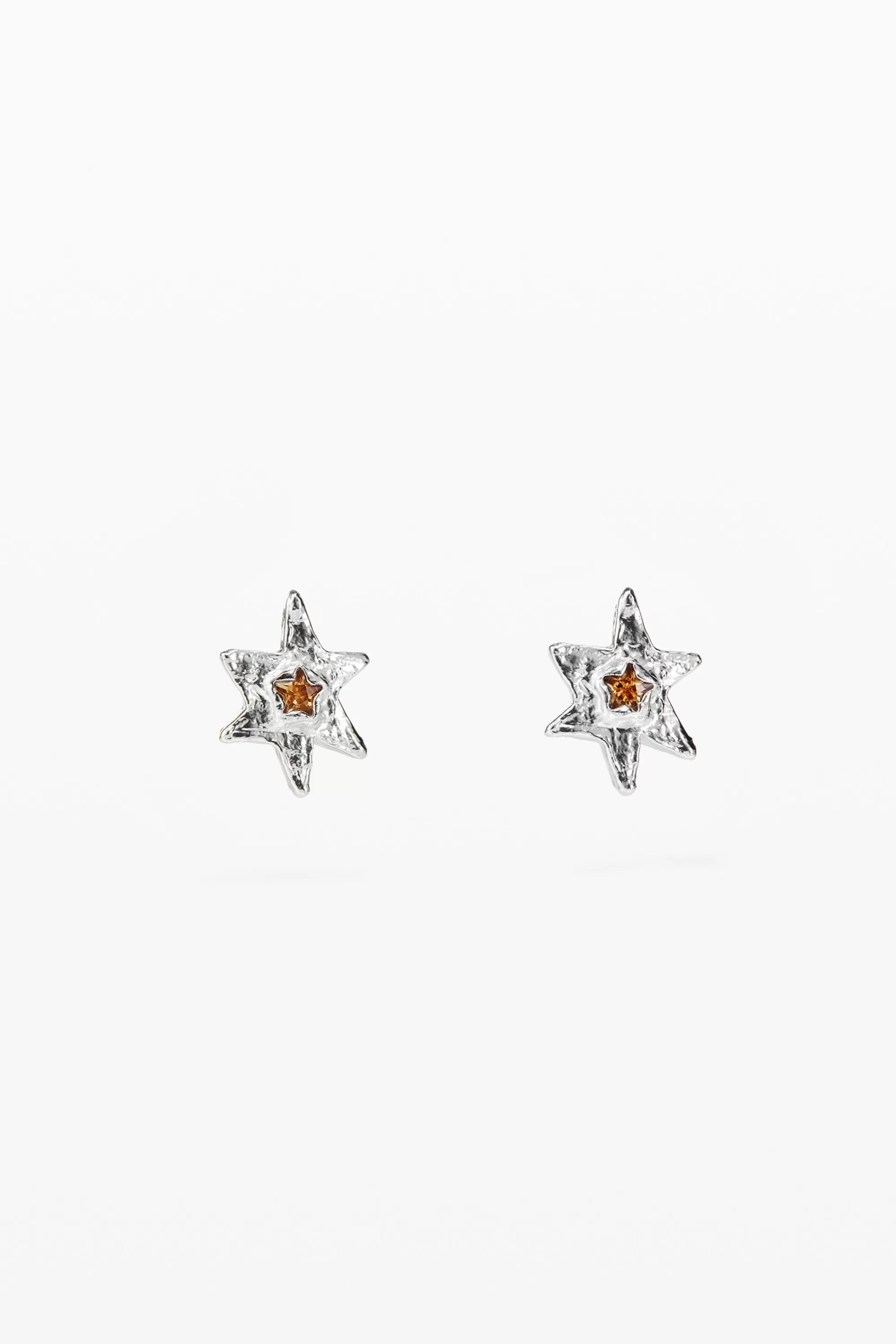 Desigual Jewelry>Star earrings with silver plating Zalio