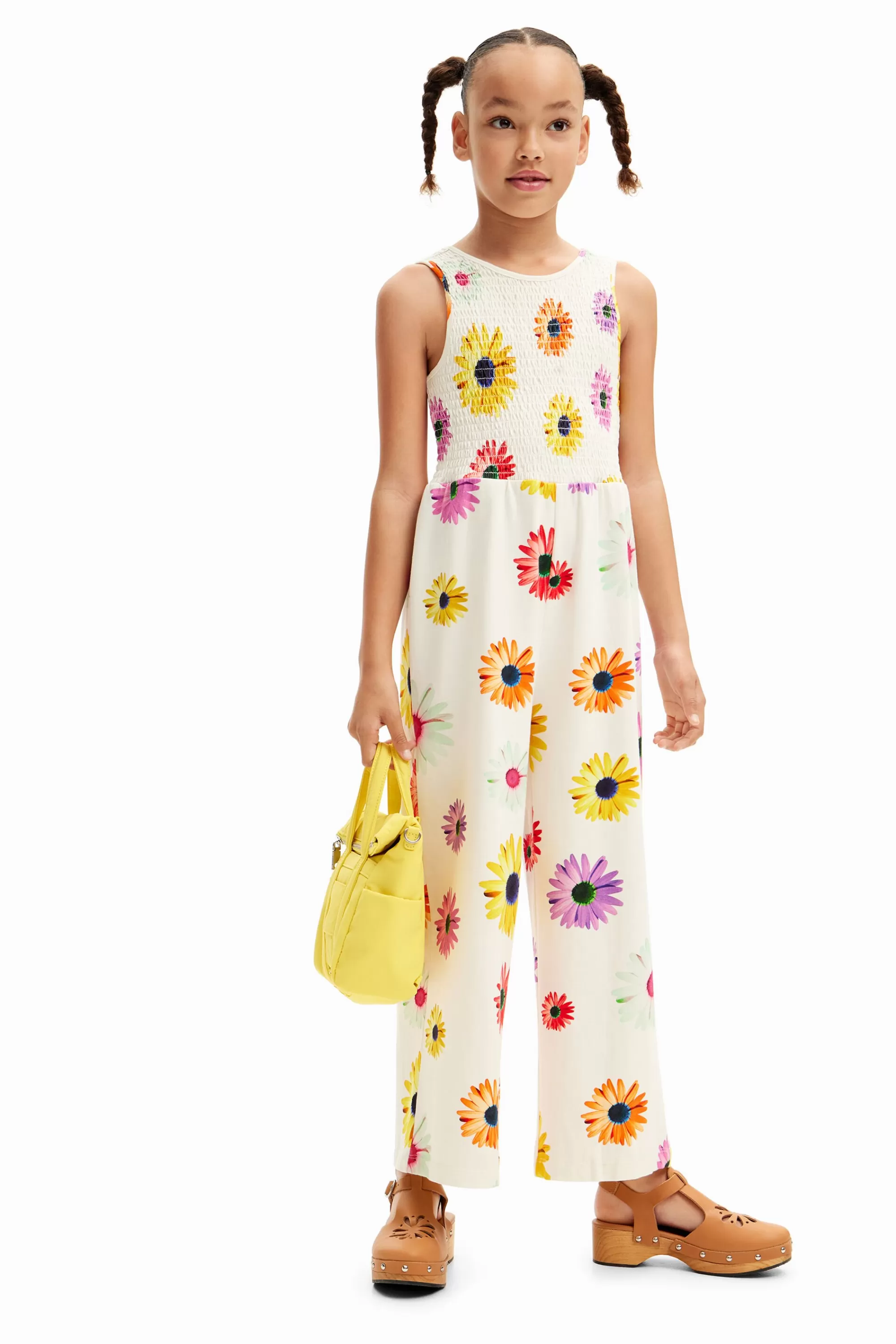 Desigual Skirts And Trousers | Dresses>Strappy daisy jumpsuit