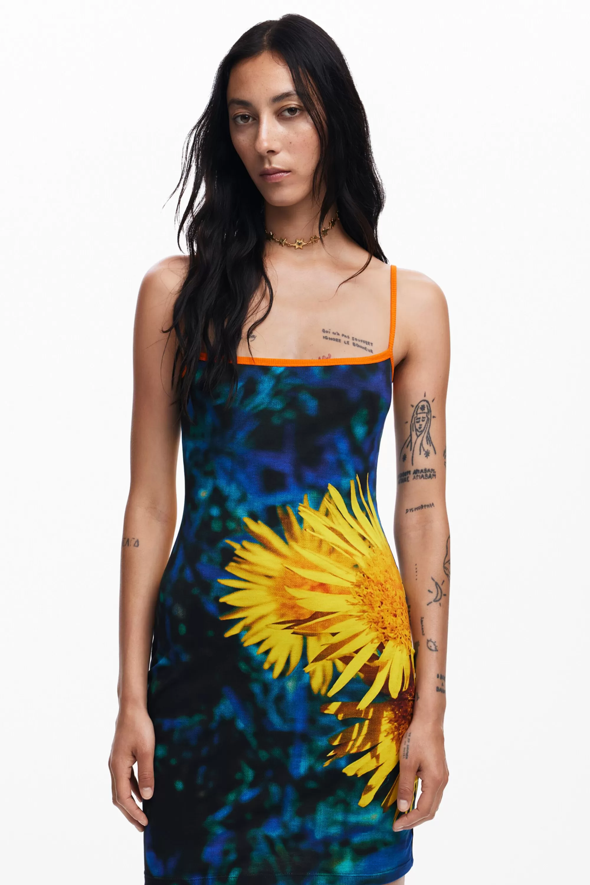 Desigual Dresses And Jumpsuits>Sunflower midi dress