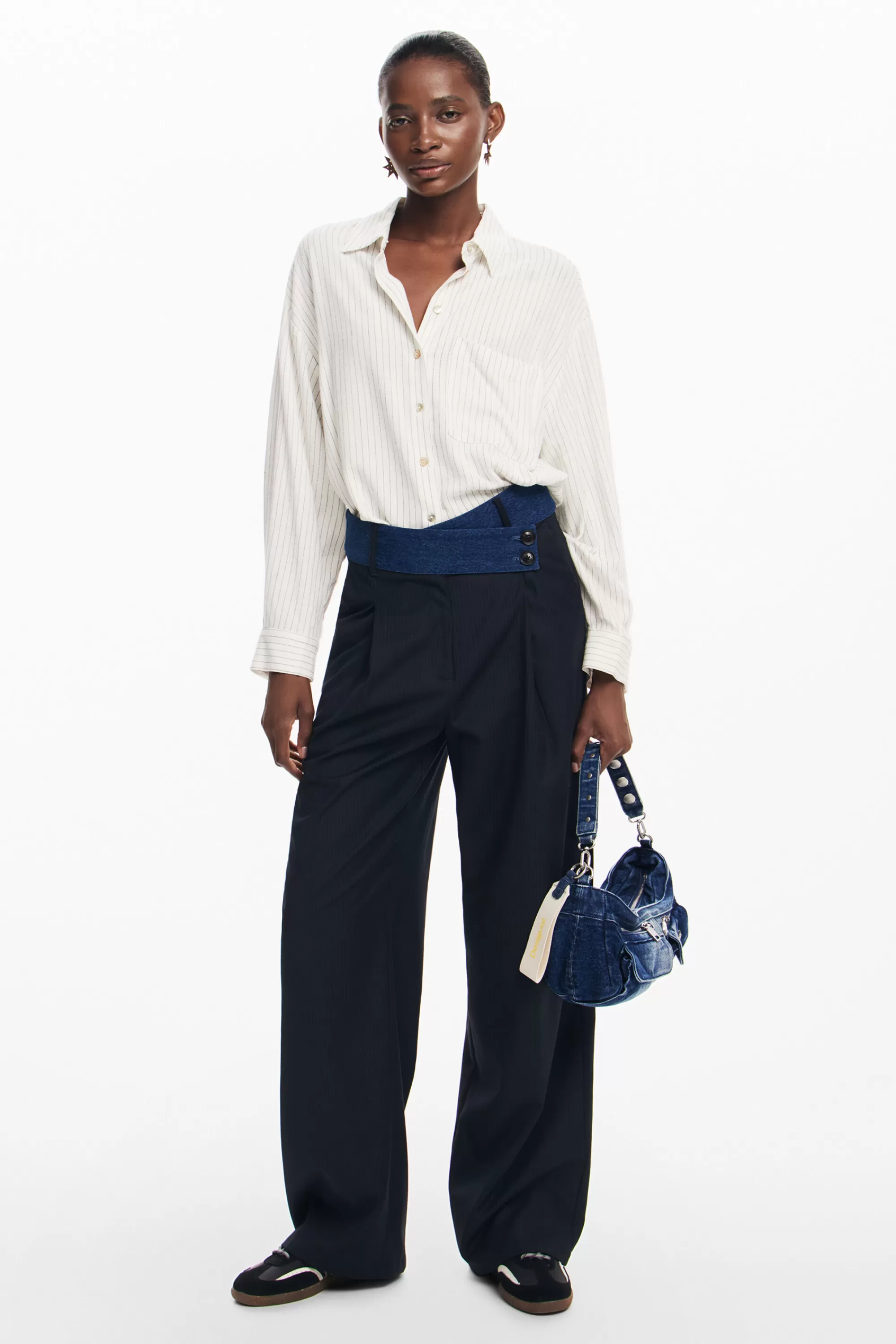 Desigual Pants>Tailored combined trousers